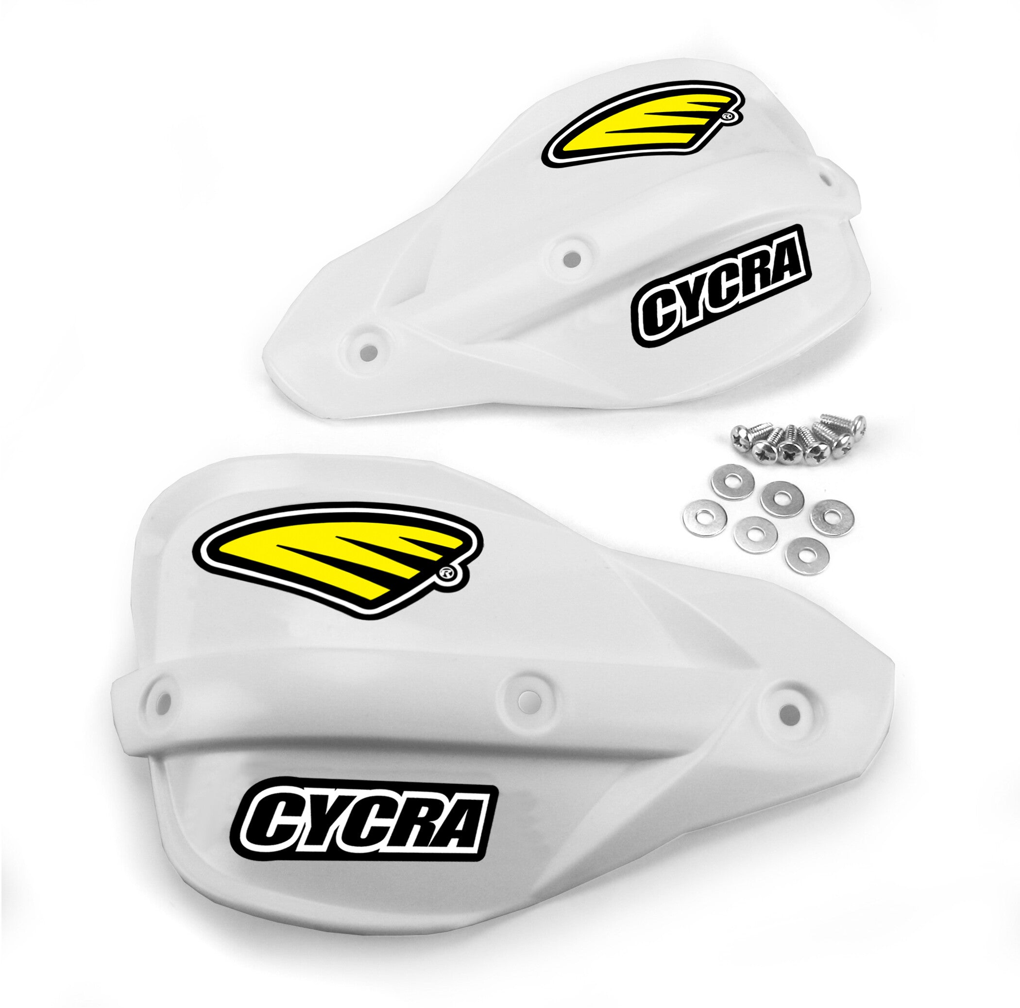 PLASTIC REPLACEMENT SHIELDS WHITE
