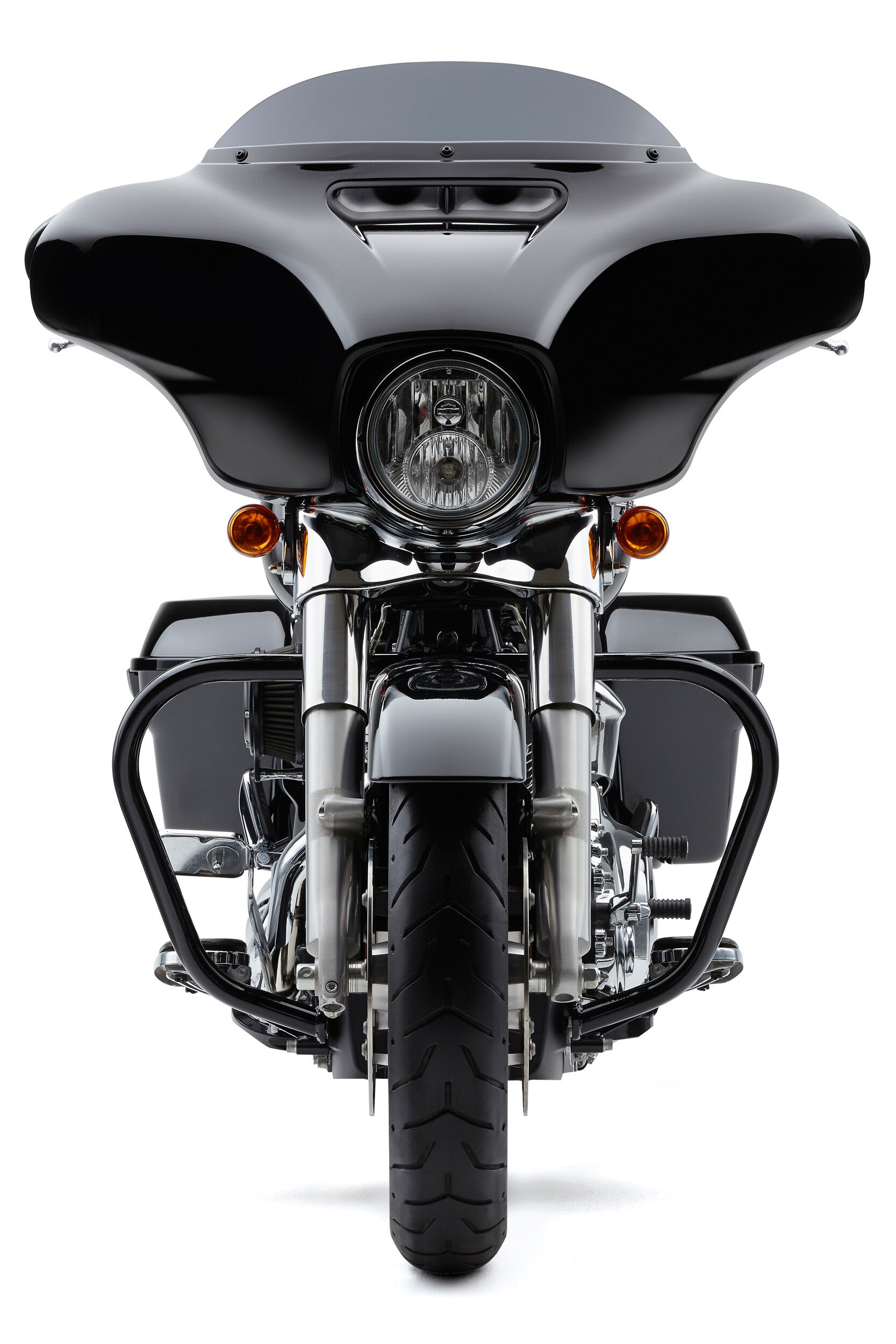 FREEWAY BARS VBEND 1.25" BLACK FLH/FLT 09-25