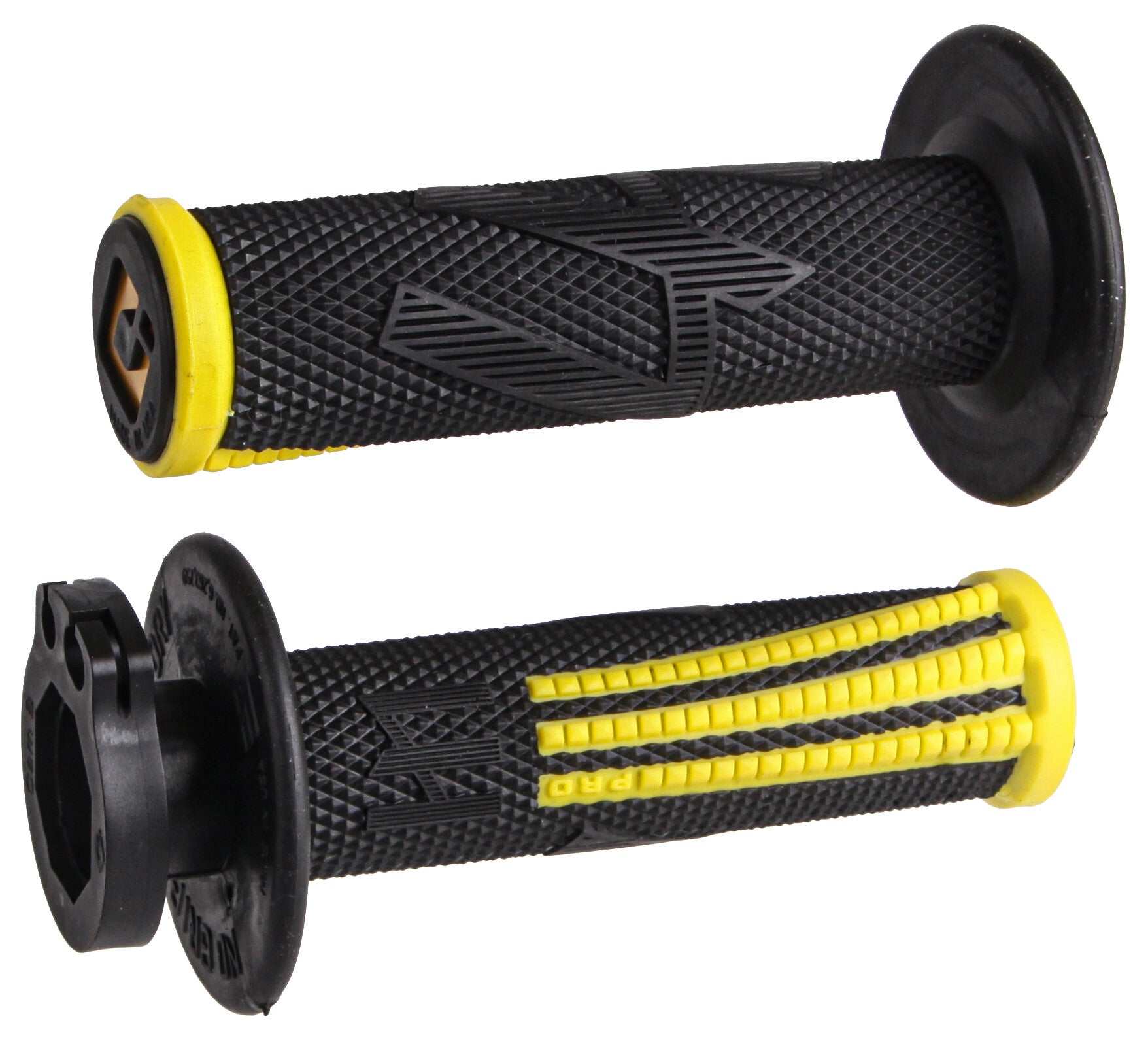 EMIG PROV2 LOCK ON GRIP BLACK/YELLOW