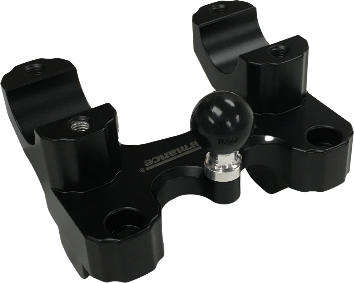 OFFSET RISER BLACK W/ RAM MNT `20-25 PAN AMERICA