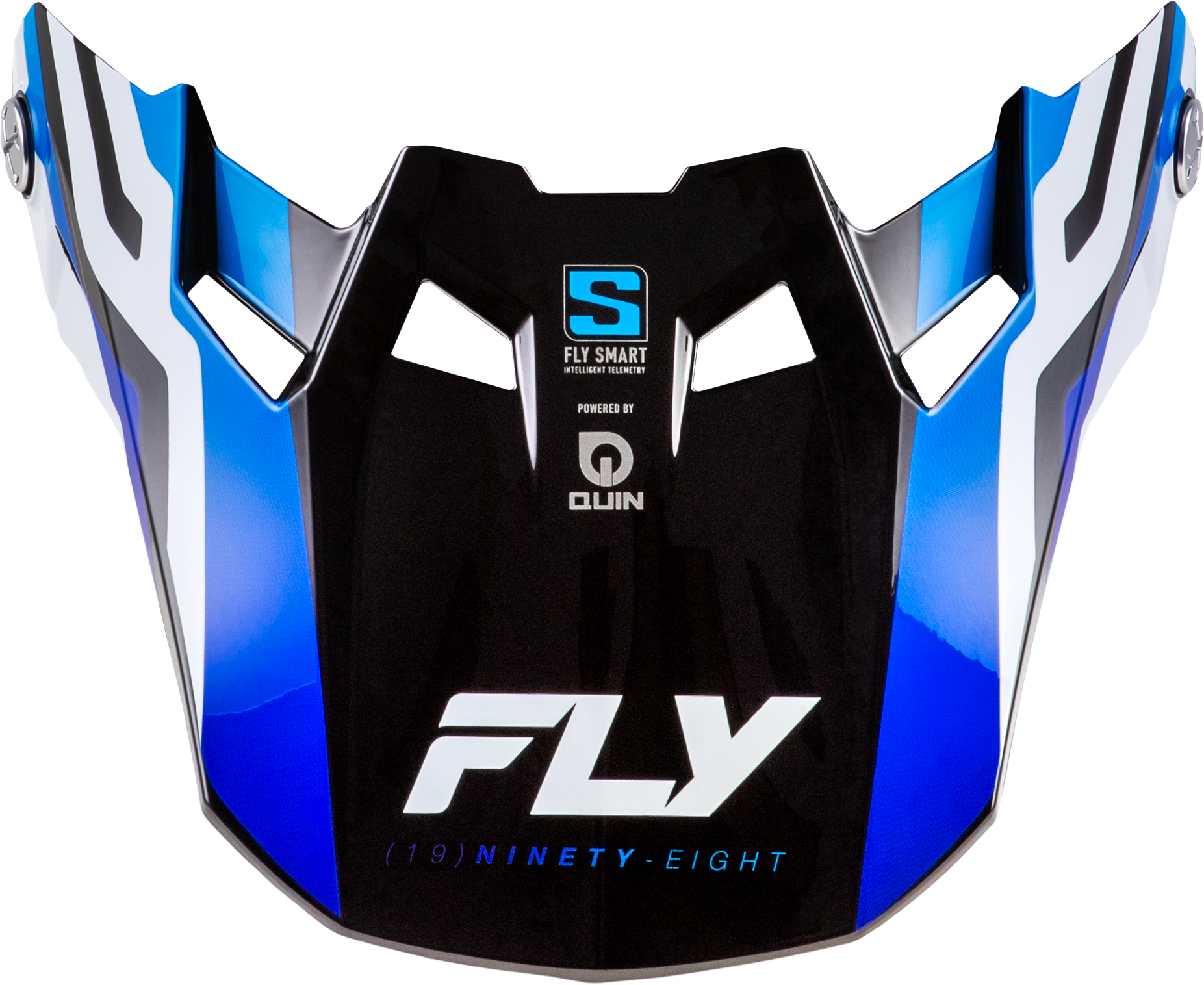 FORMULA S CARBON BYTE VISOR BLUE CARBON/BLUE/WHITE MD/LG