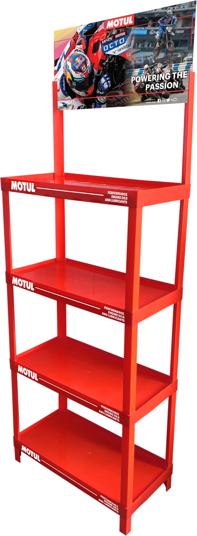 SMALL PLASTIC OIL RACK