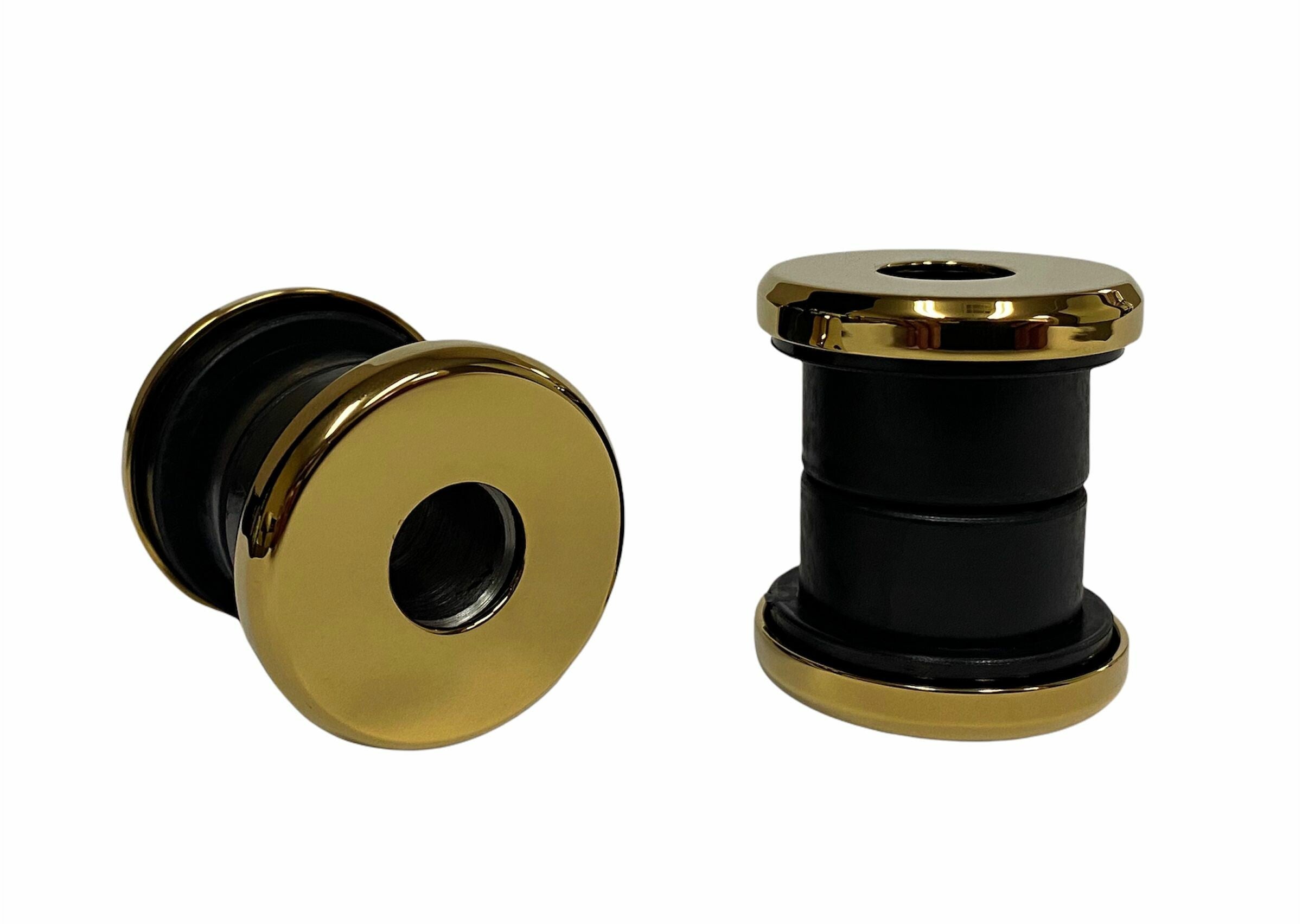 HANDLEBAR RISER DAMPER KIT POLYURETHANE BUSHING GOLD TNC