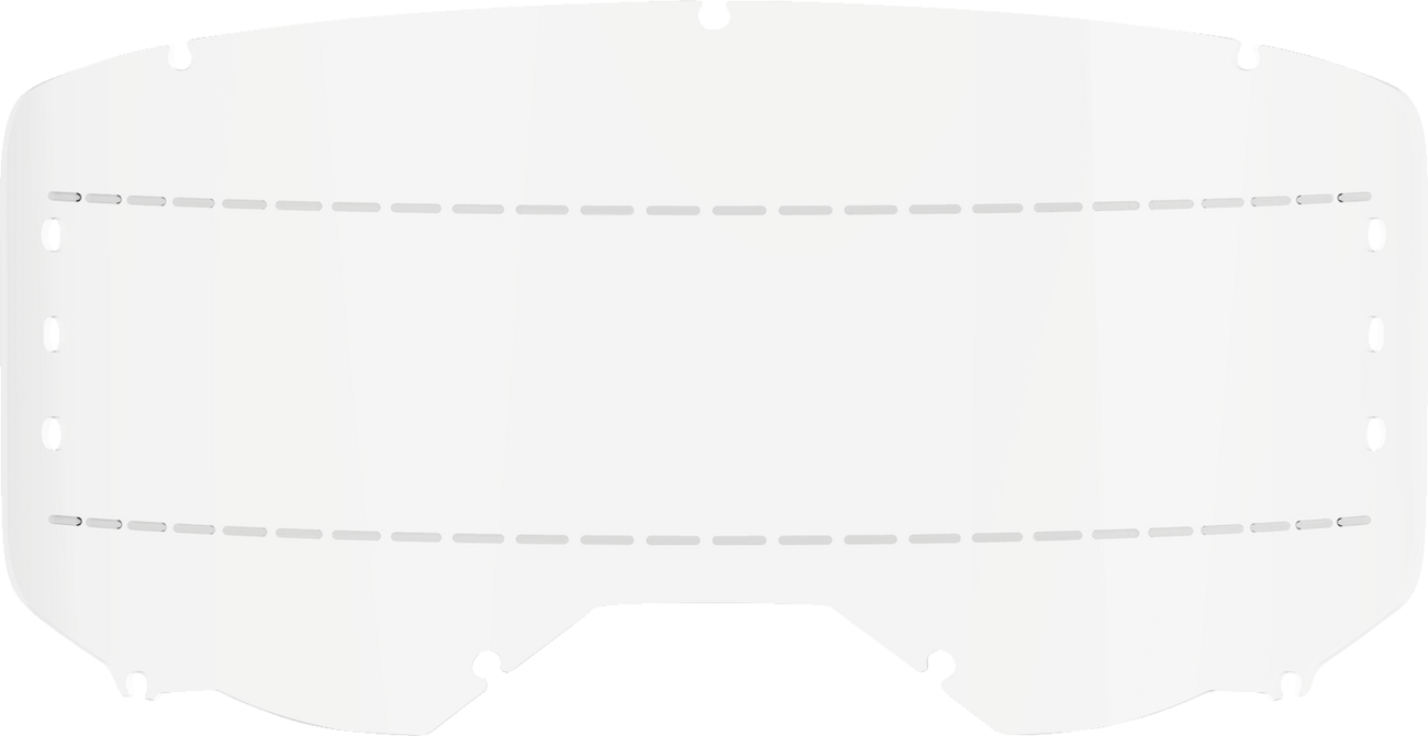 LENS GOGGLE ROLL-OFF VISION 8-5-3 CLEAR