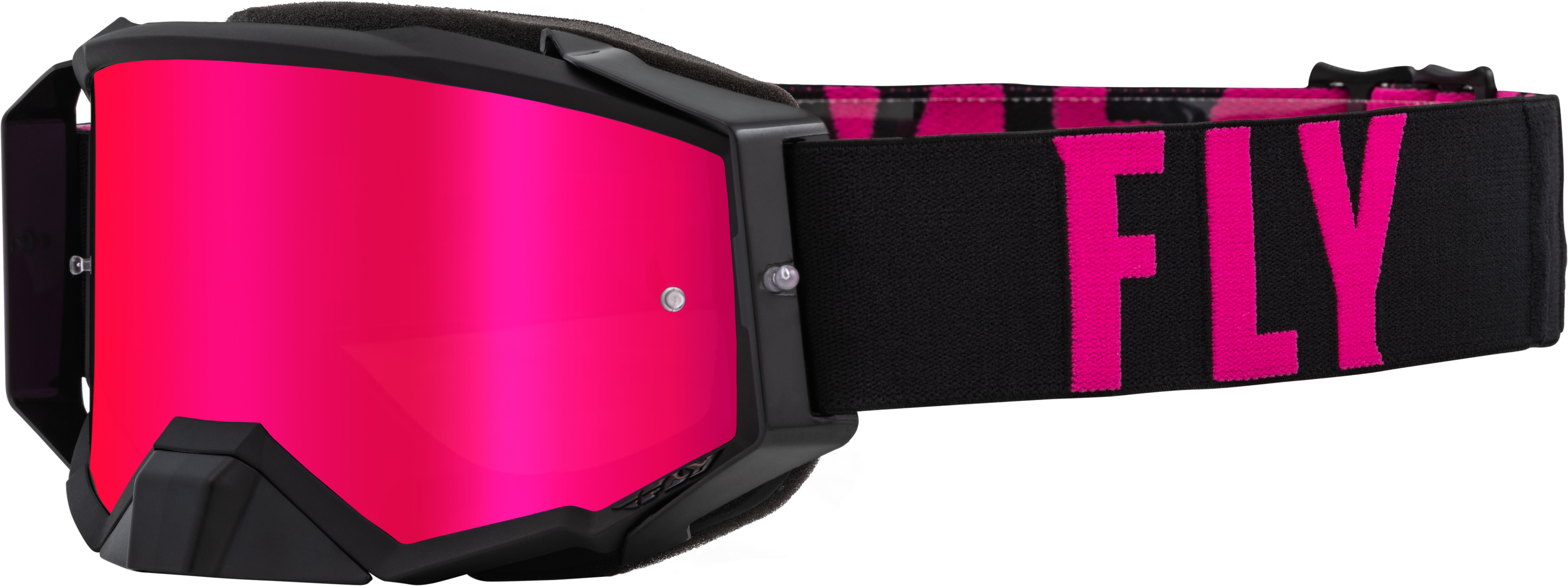 ZONE PRO GOGGLE BLACK/PINK W/ PINK MIRROR/SMOKE LENS