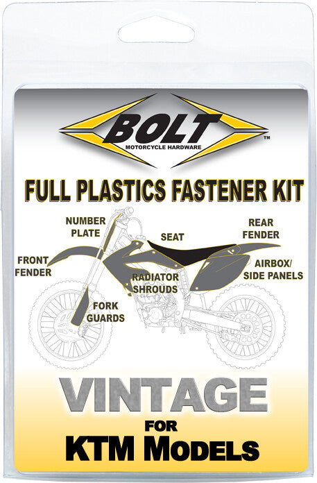 FULL PLASTIC FASTENER KTM