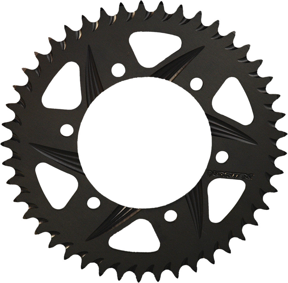 REAR F5 SPROCKET ALUMINUM 48T-520 BLK HC HON