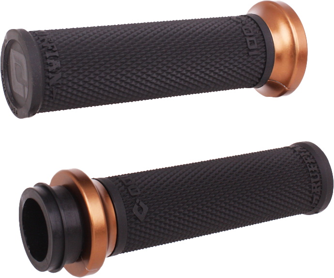RUFIAN GRIPS TBW 1" BLACK/BRONZE