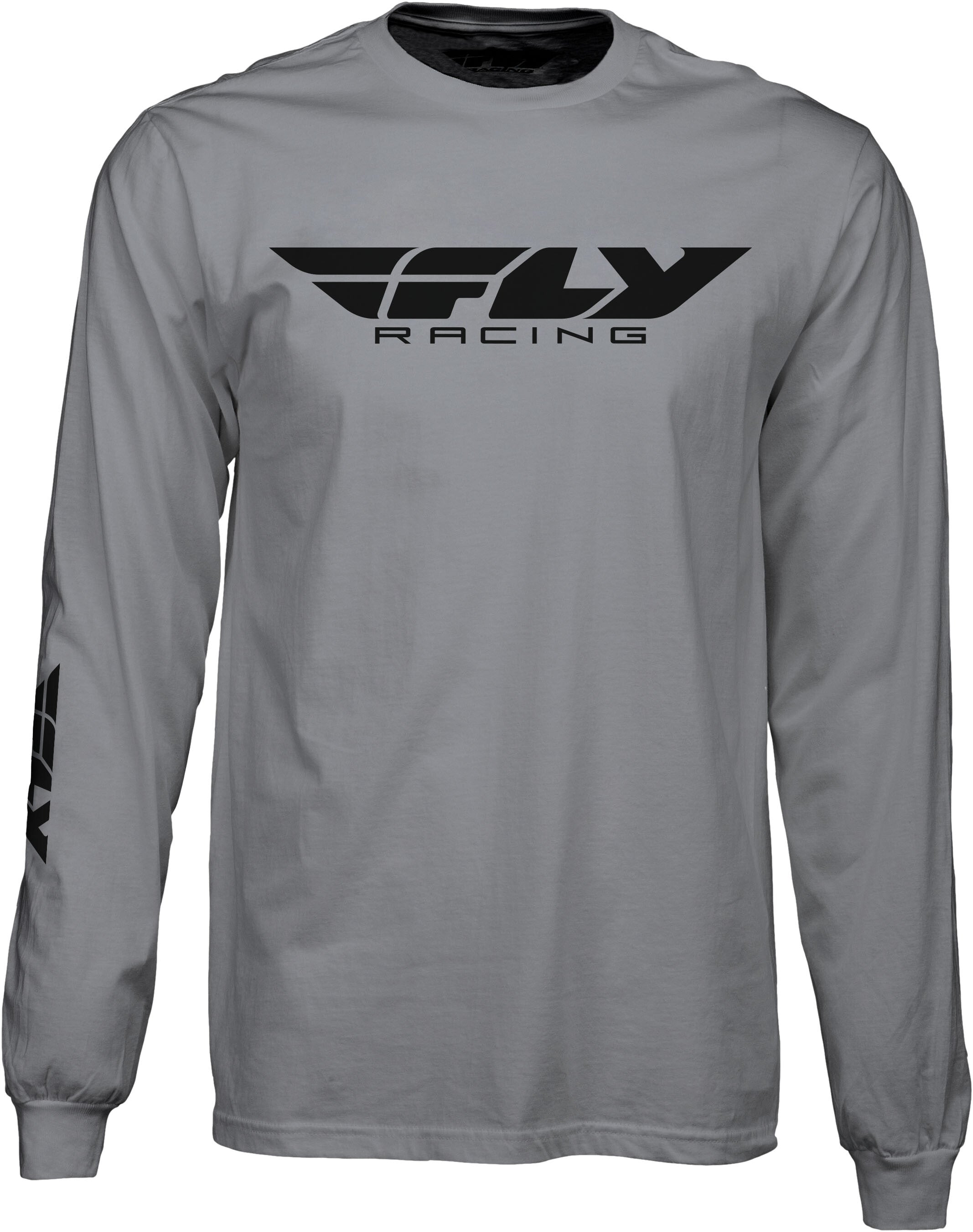 FLY CORPORATE L/S TEE GREY XL