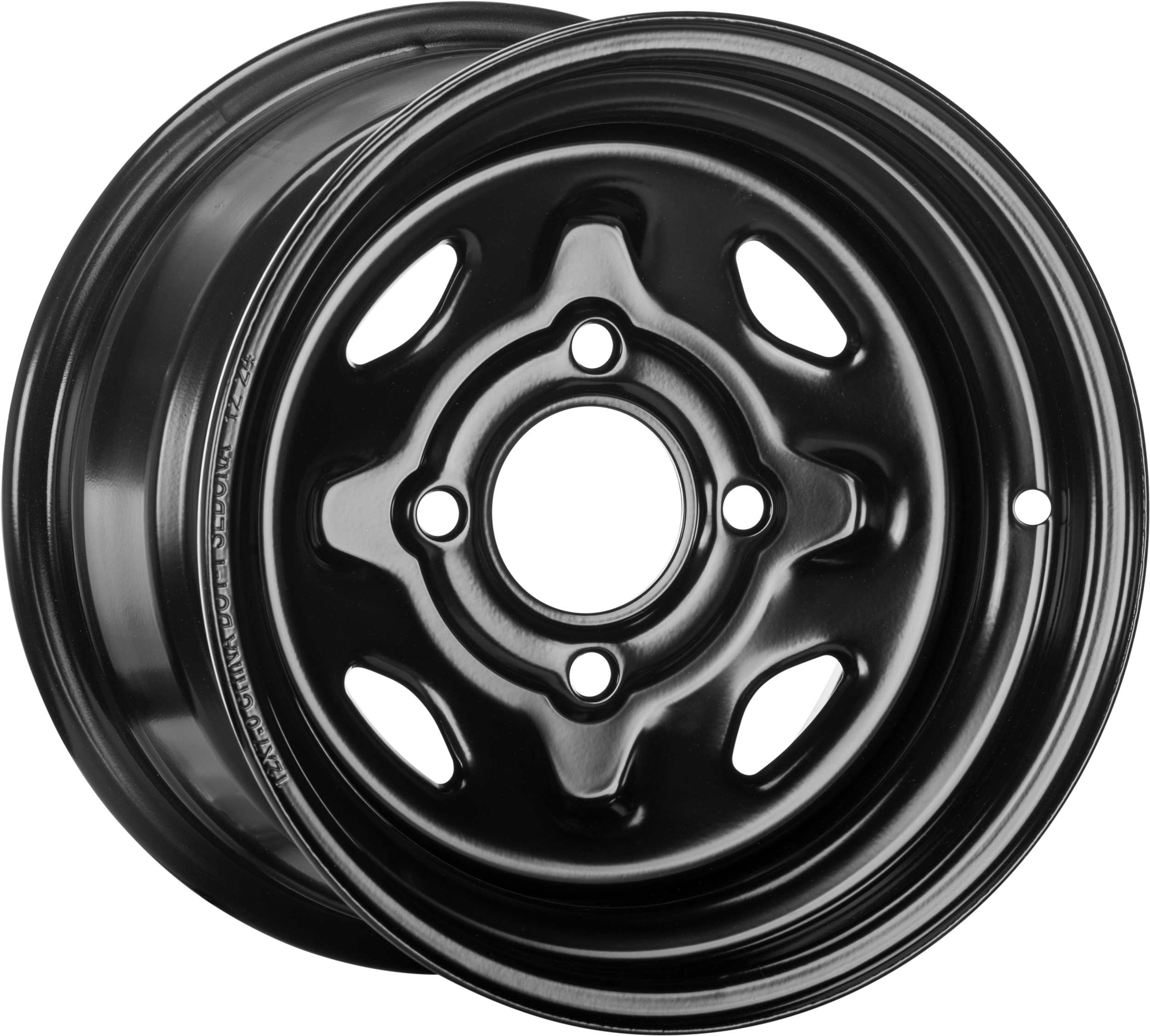 SEDONA STEEL 12X7 4/110 4+3 BLK FRONT/REAR