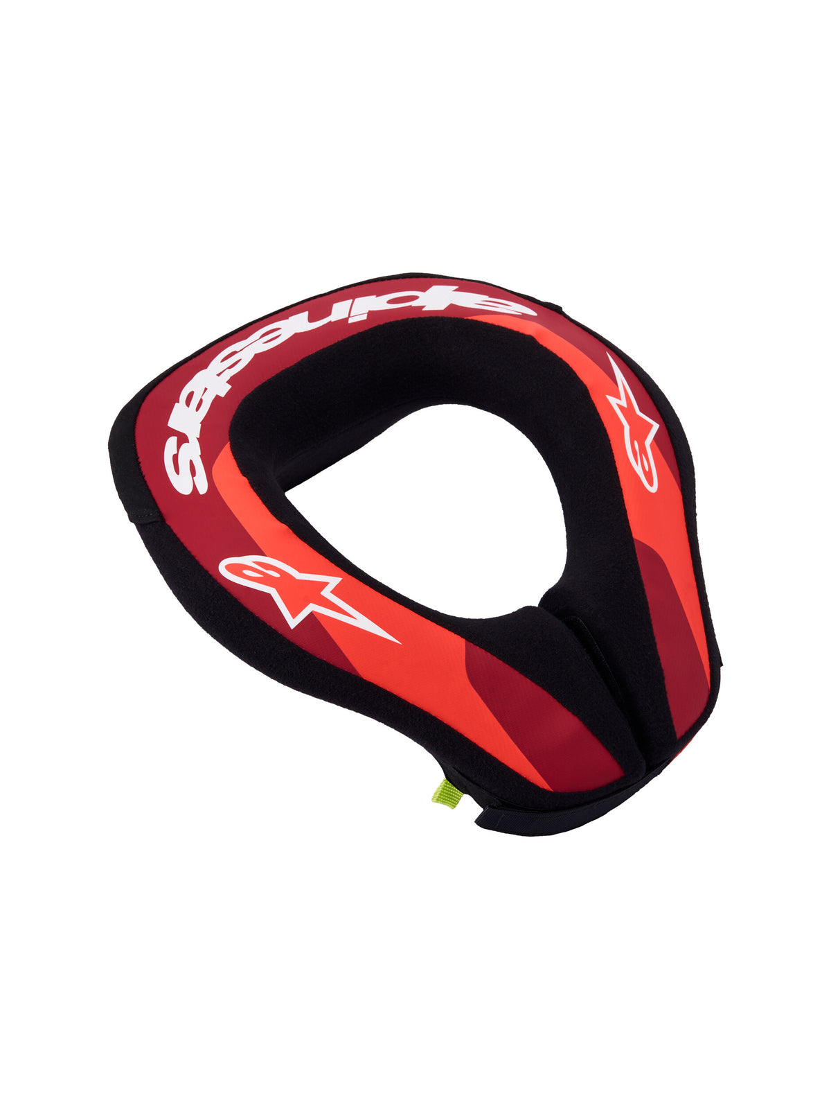 SEQUENCE YOUTH NECK ROLL RED FLUO/MET RED/WHT LG/XL
