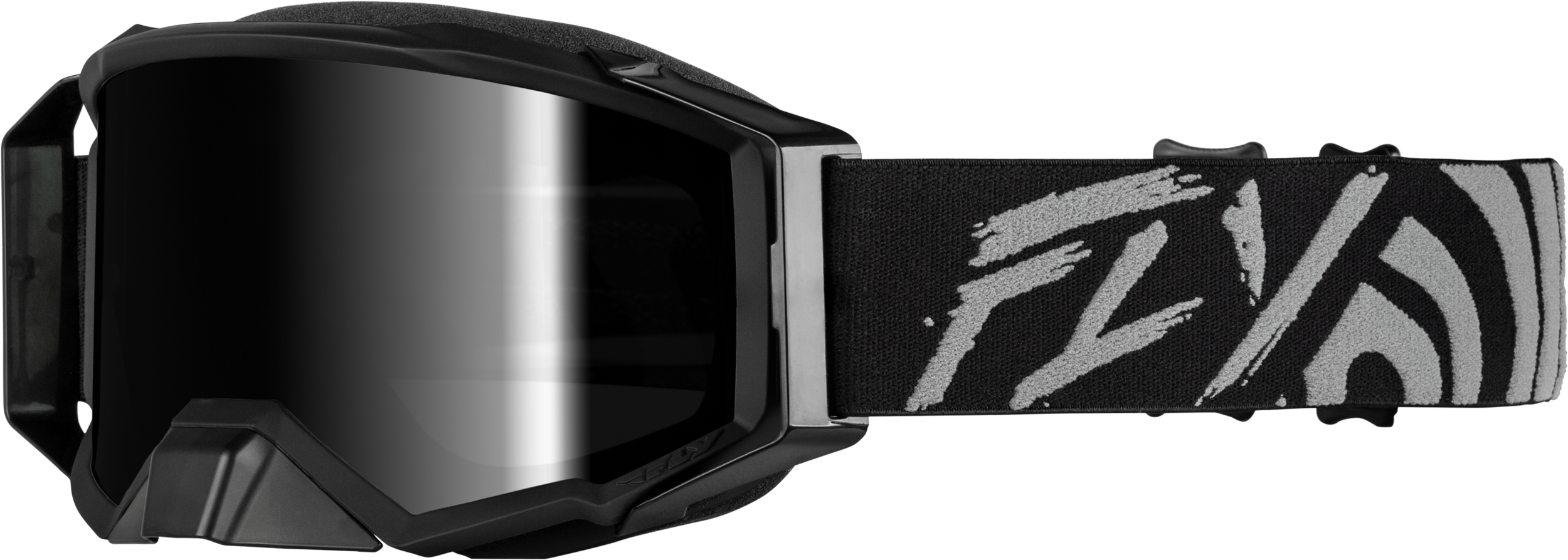 ZONE ELITE GOGGLE GREY/BLACK W/DARK SMOKE HYDROPHOC LENS