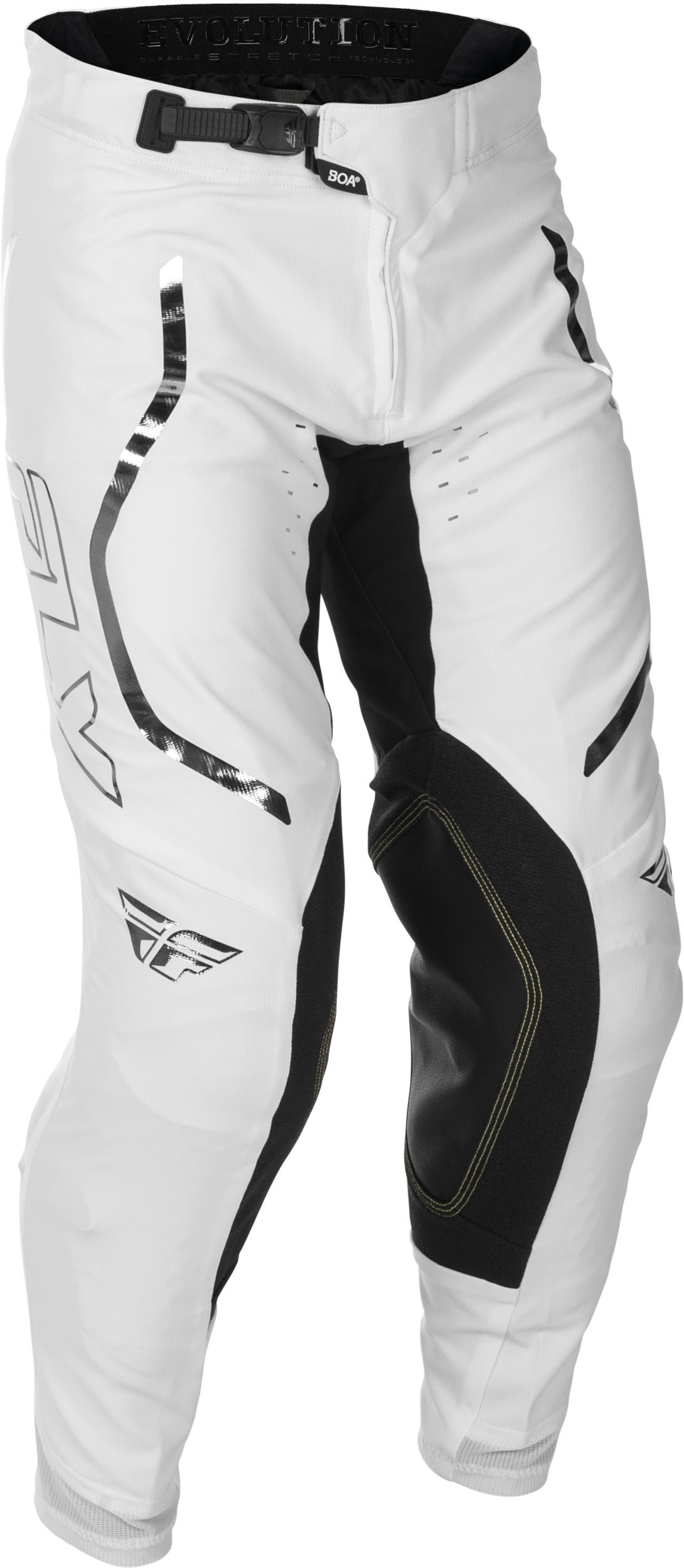 EVOLUTION DST LE FLASH PANTS WHITE/SILVER SZ 38