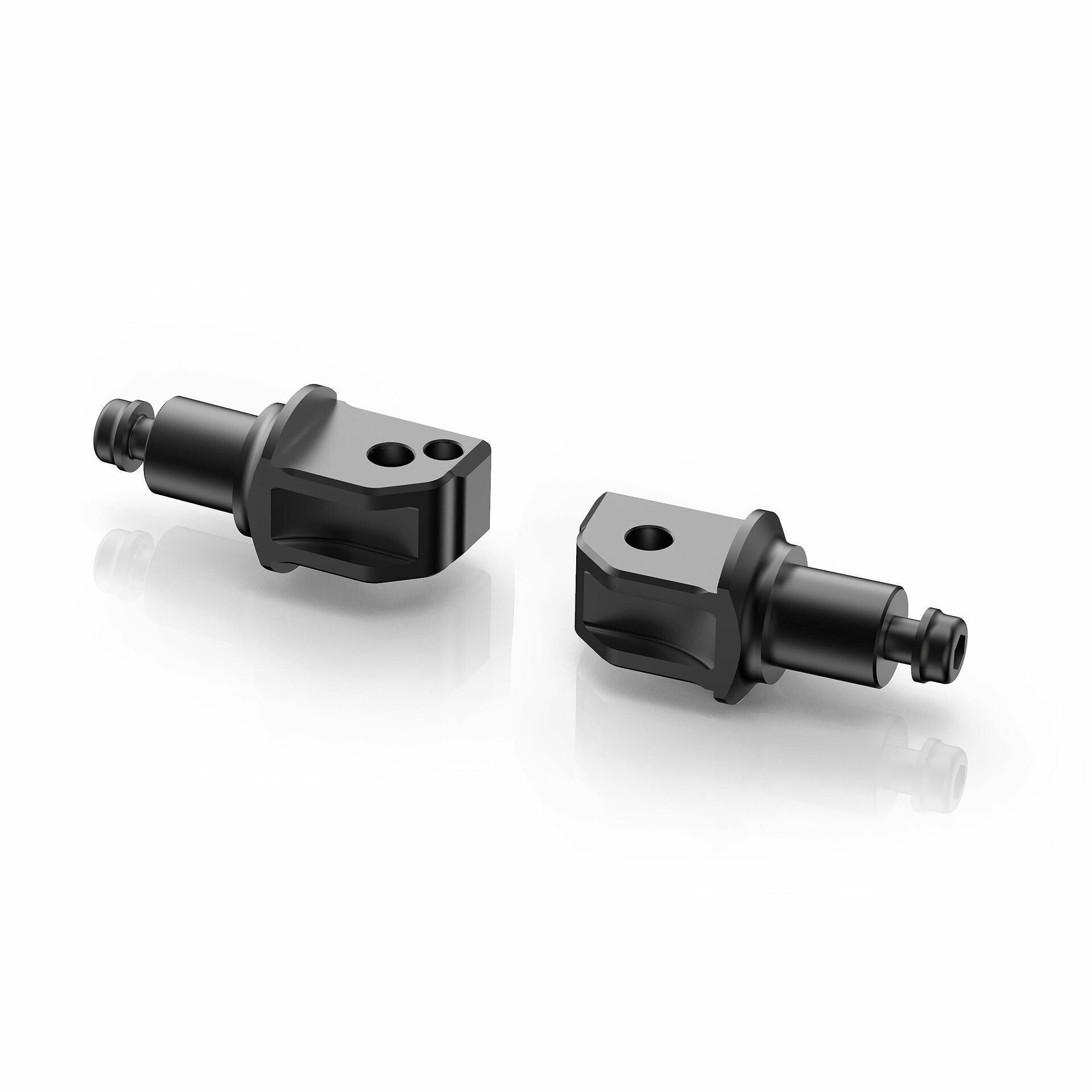 FOOTPEG MOUNT KIT PASSENGER BLACK PR