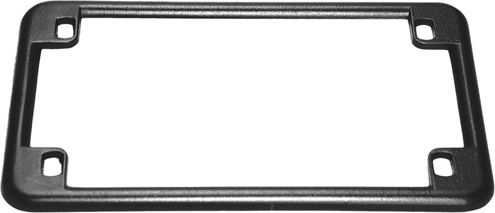 LICENSE FRAME BLACK 4 1/8" X 7 1/4"