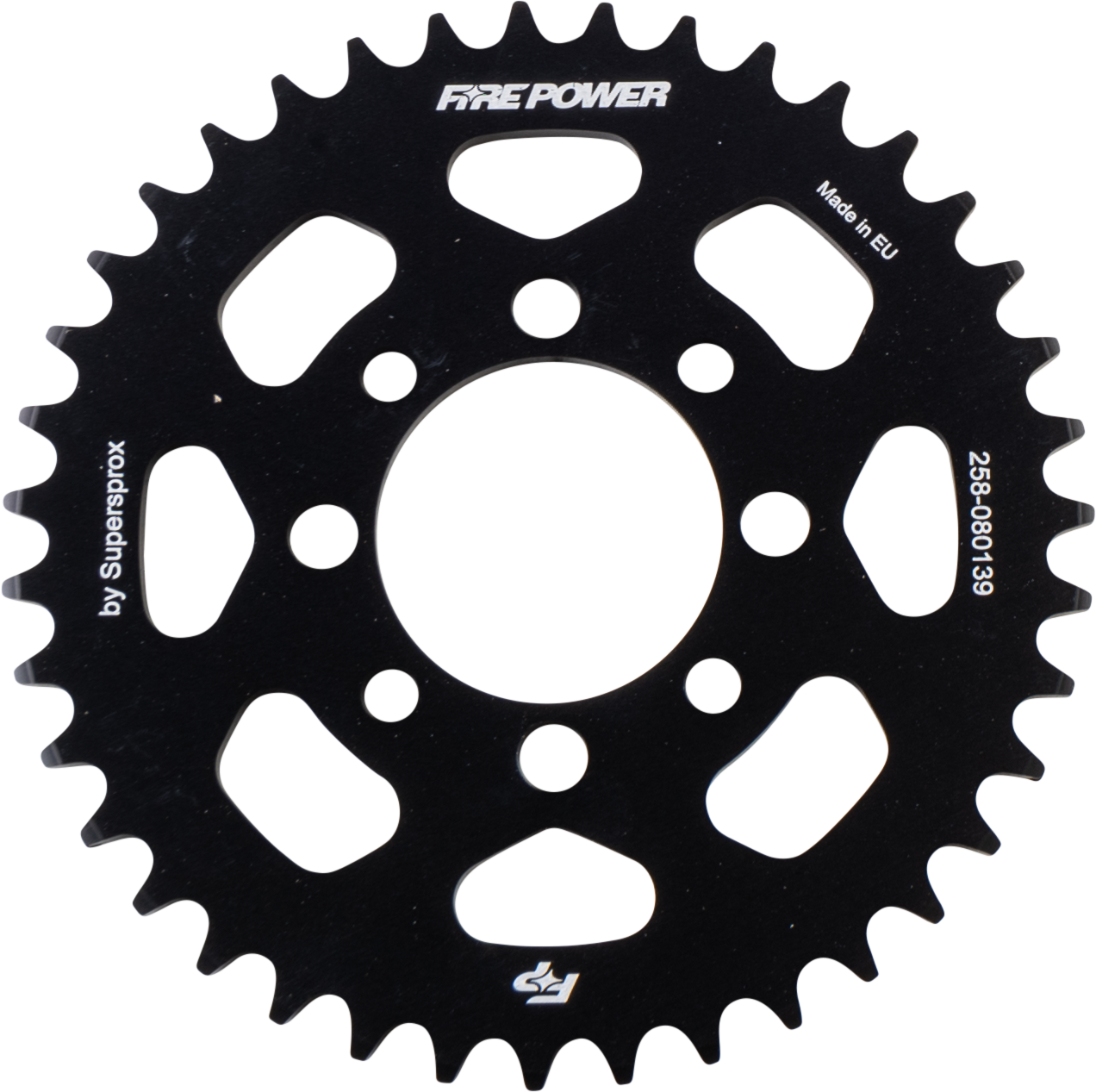 REAR SPROCKET ALUMINUM 39T BLK