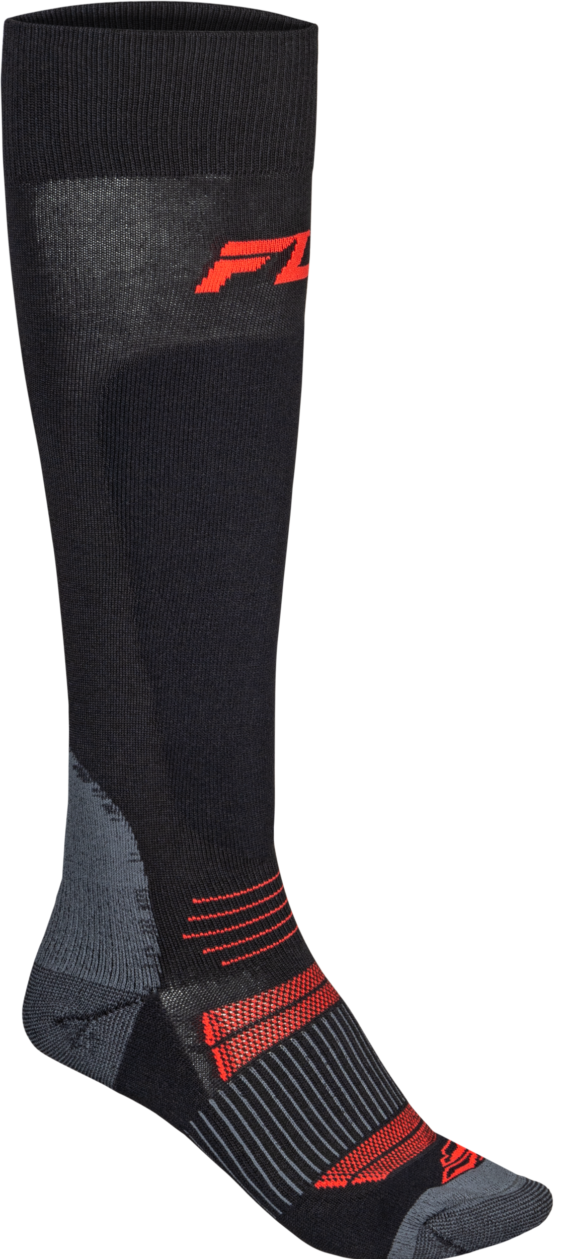 SNOW MIDWEIGHT WOOL SOCK BLACK LG/XL