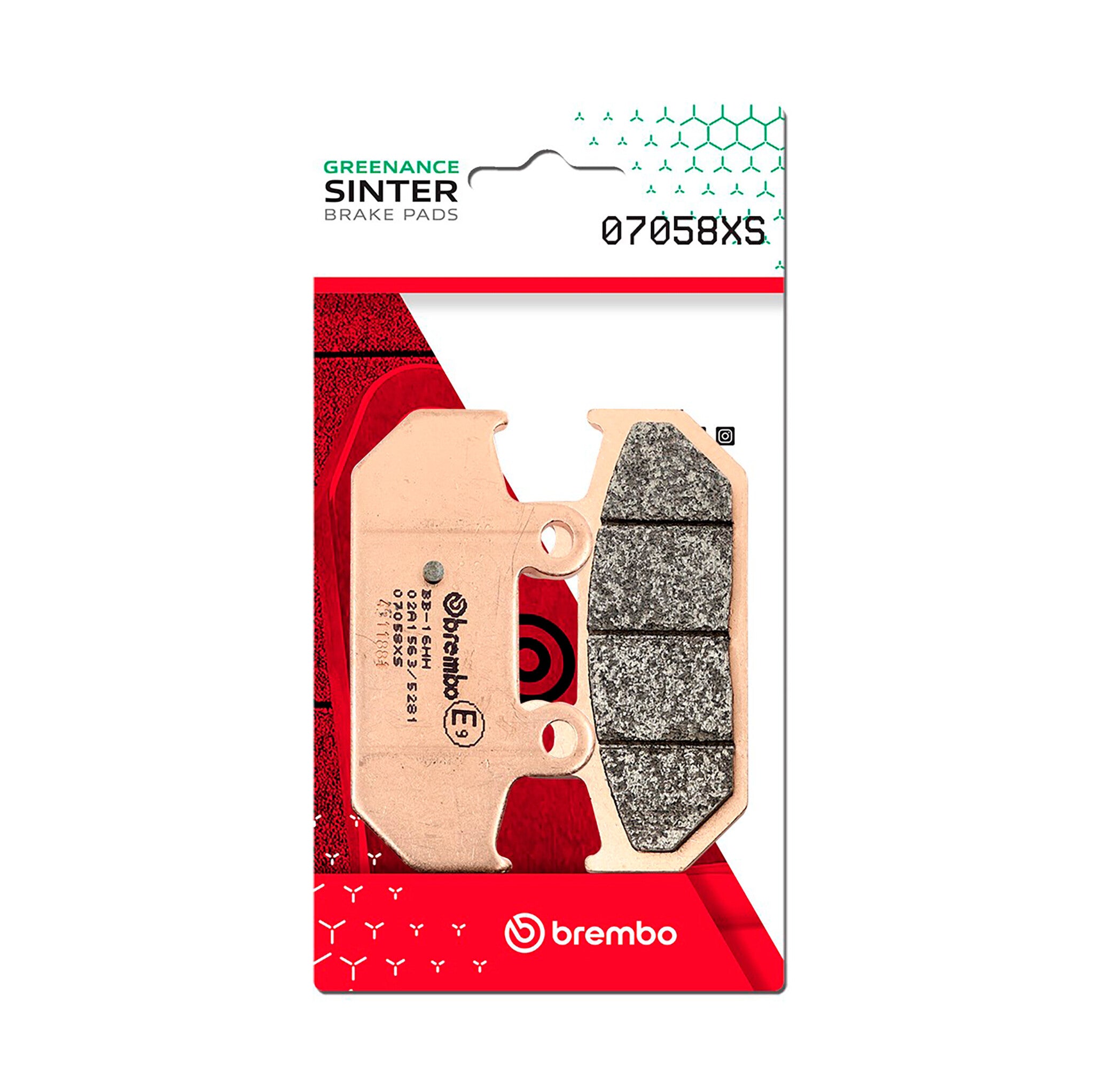 PRIME XS BRAKE PADS SINTERED