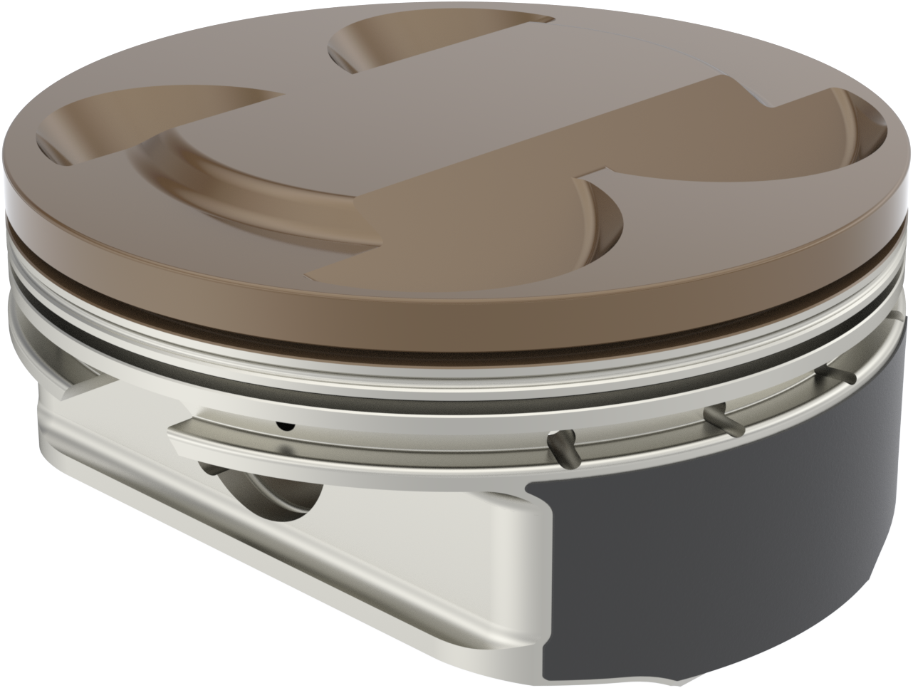 PISTON SUPER DUTY 4.250" BORE M8 114/117 TO 128" STD 11.7:1