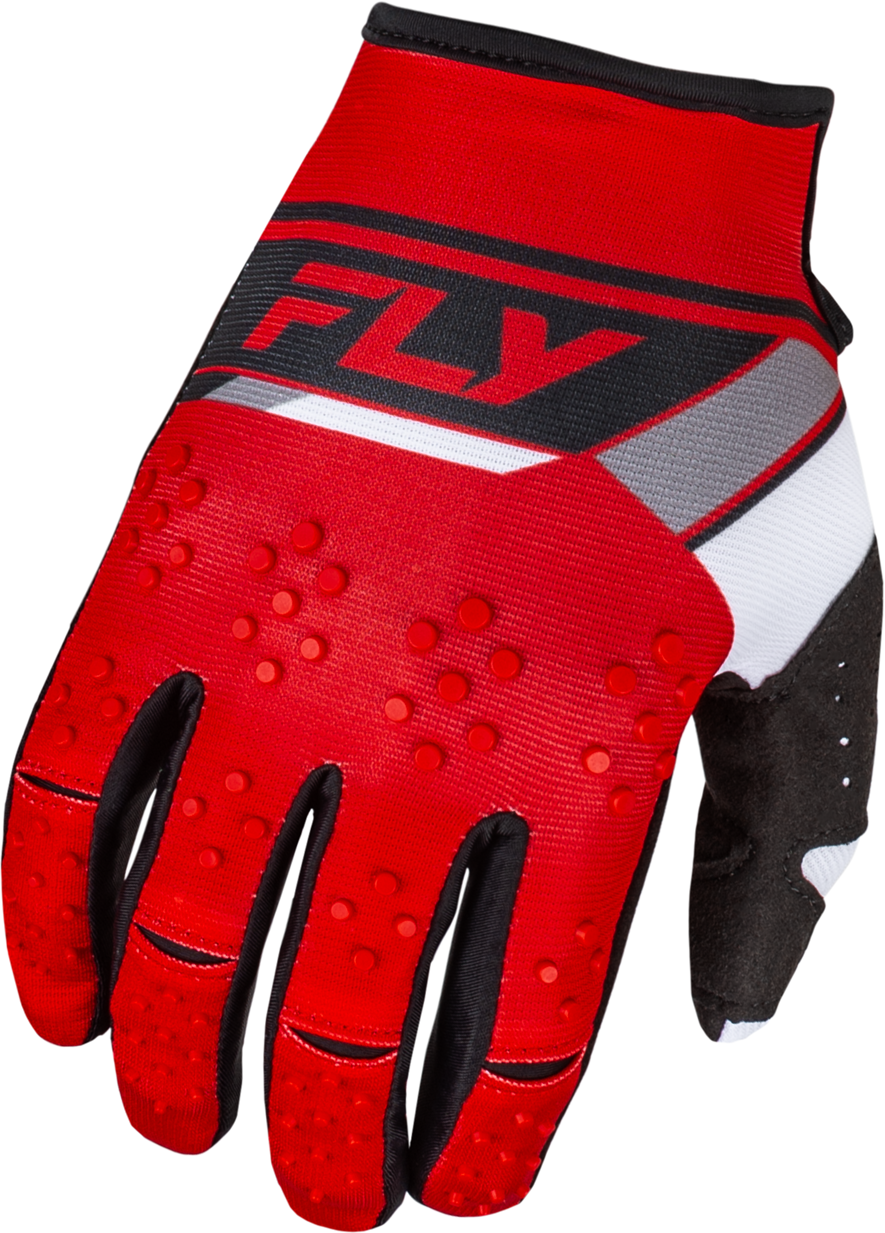 KINETIC PRIX GLOVES RED/GREY/WHITE XS