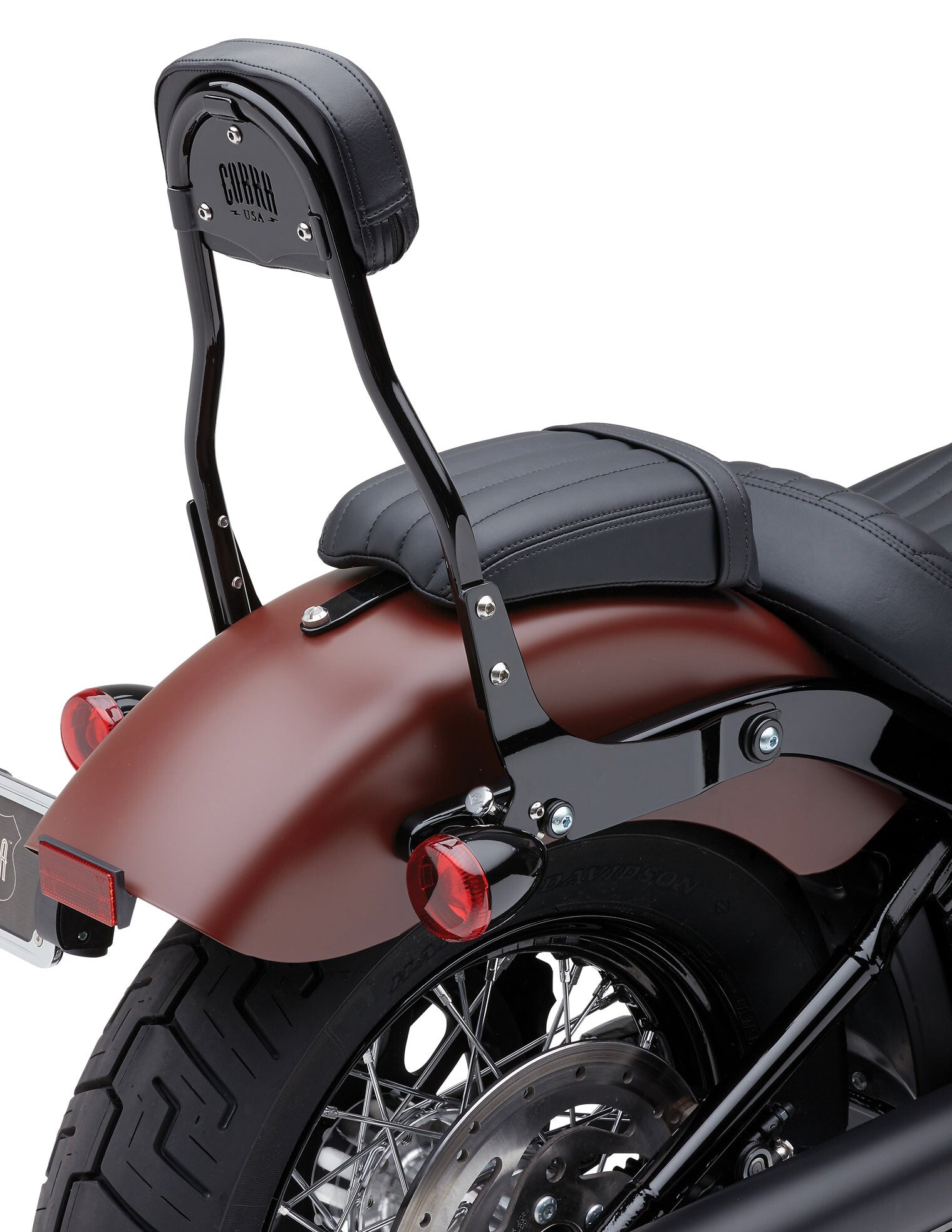 DETACHABLE BACKREST ROUND BLACK FLDE/FLSL/FXBB 18-22