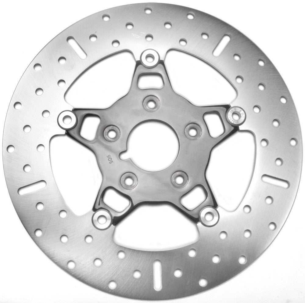V-TWIN BRAKE ROTOR 11.5" FSD009B BLK 5SPOKE