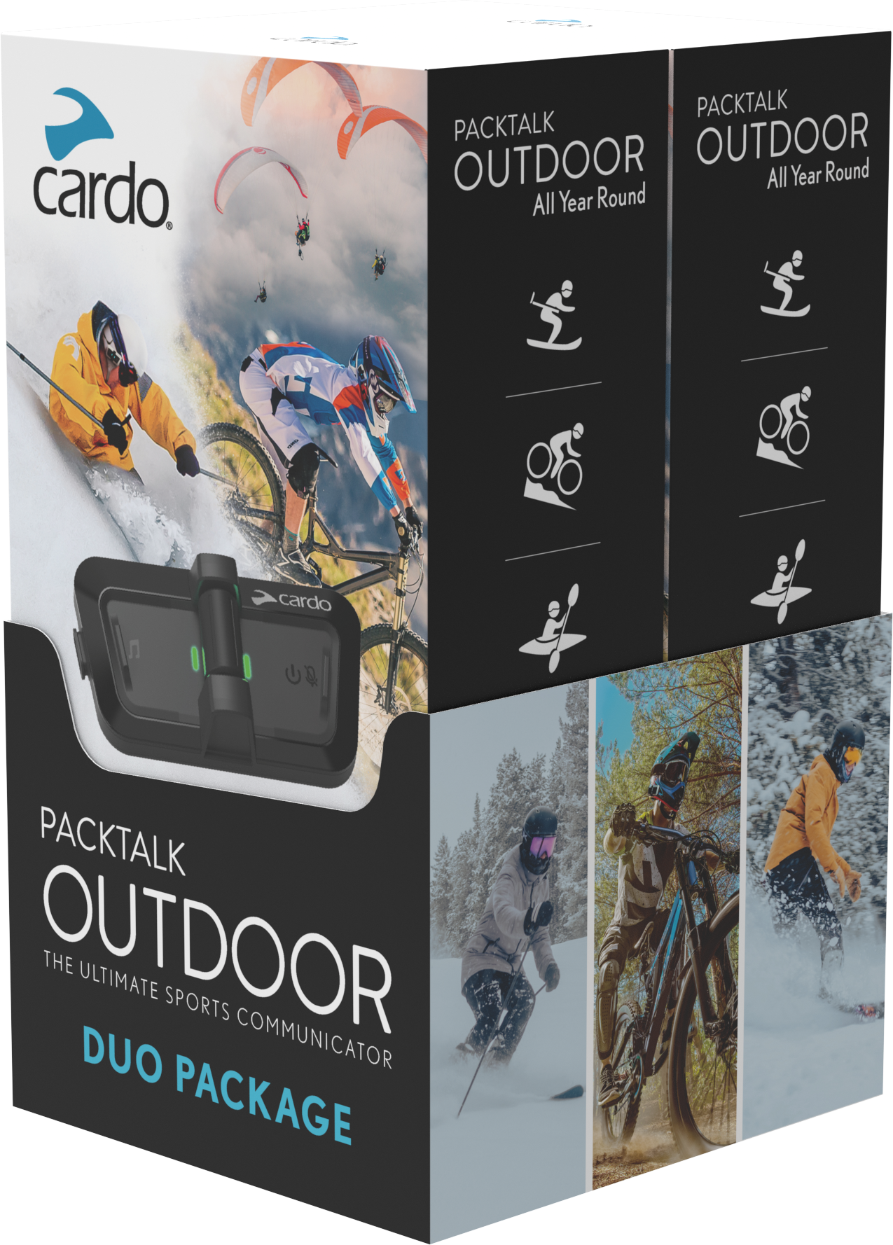PACKTALK OUTDOOR DUO BLACK