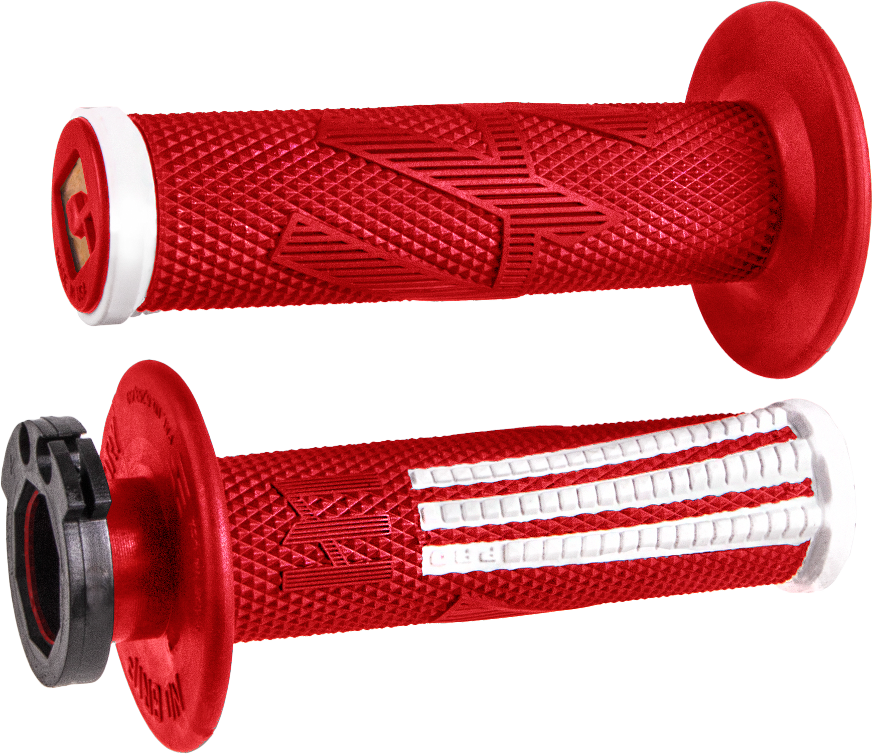 EMIG2 PRO V2 LOCK-ON GRIP RED/WHITE