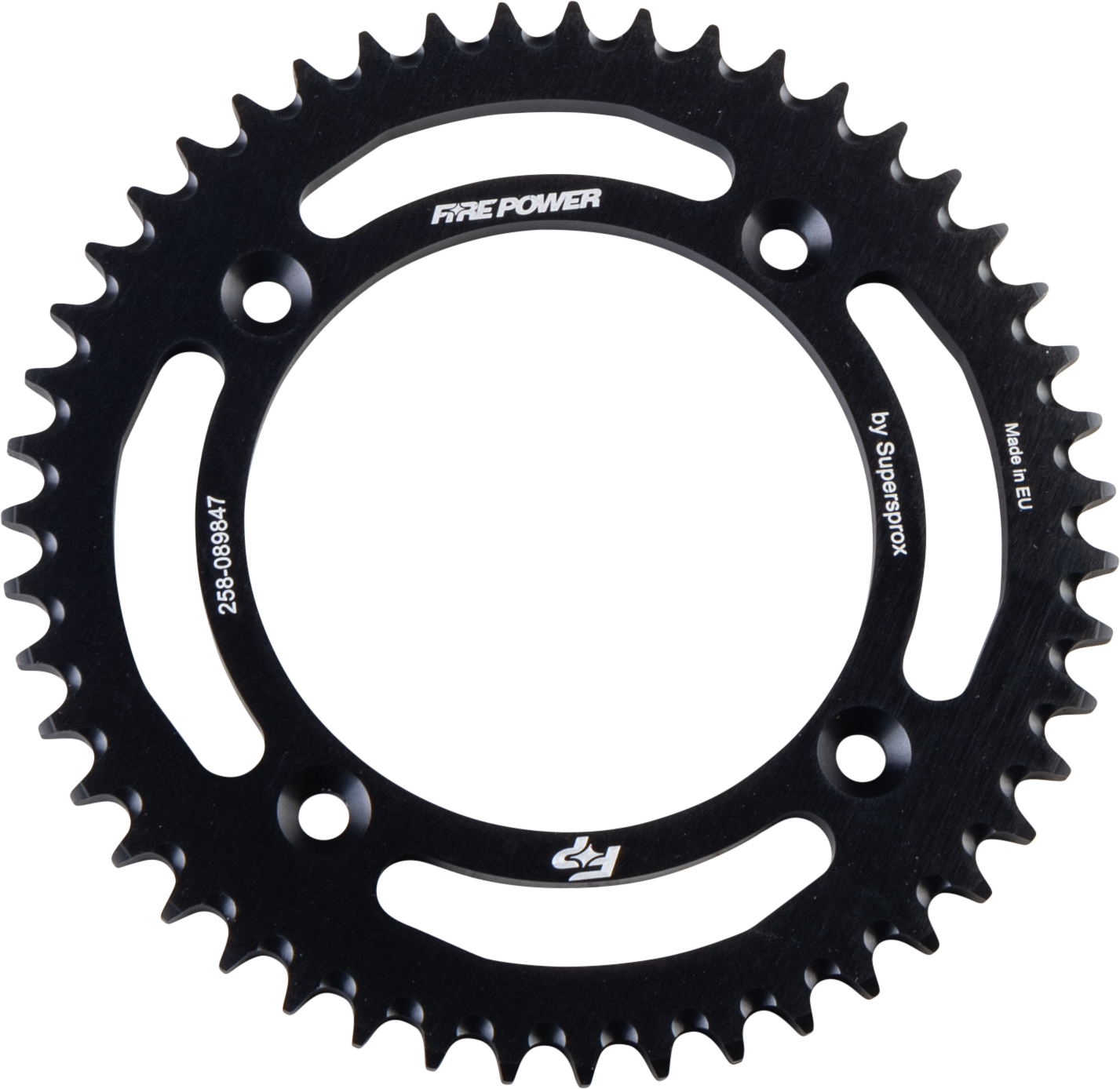 REAR SPROCKET ALUMINUM 47T BLK