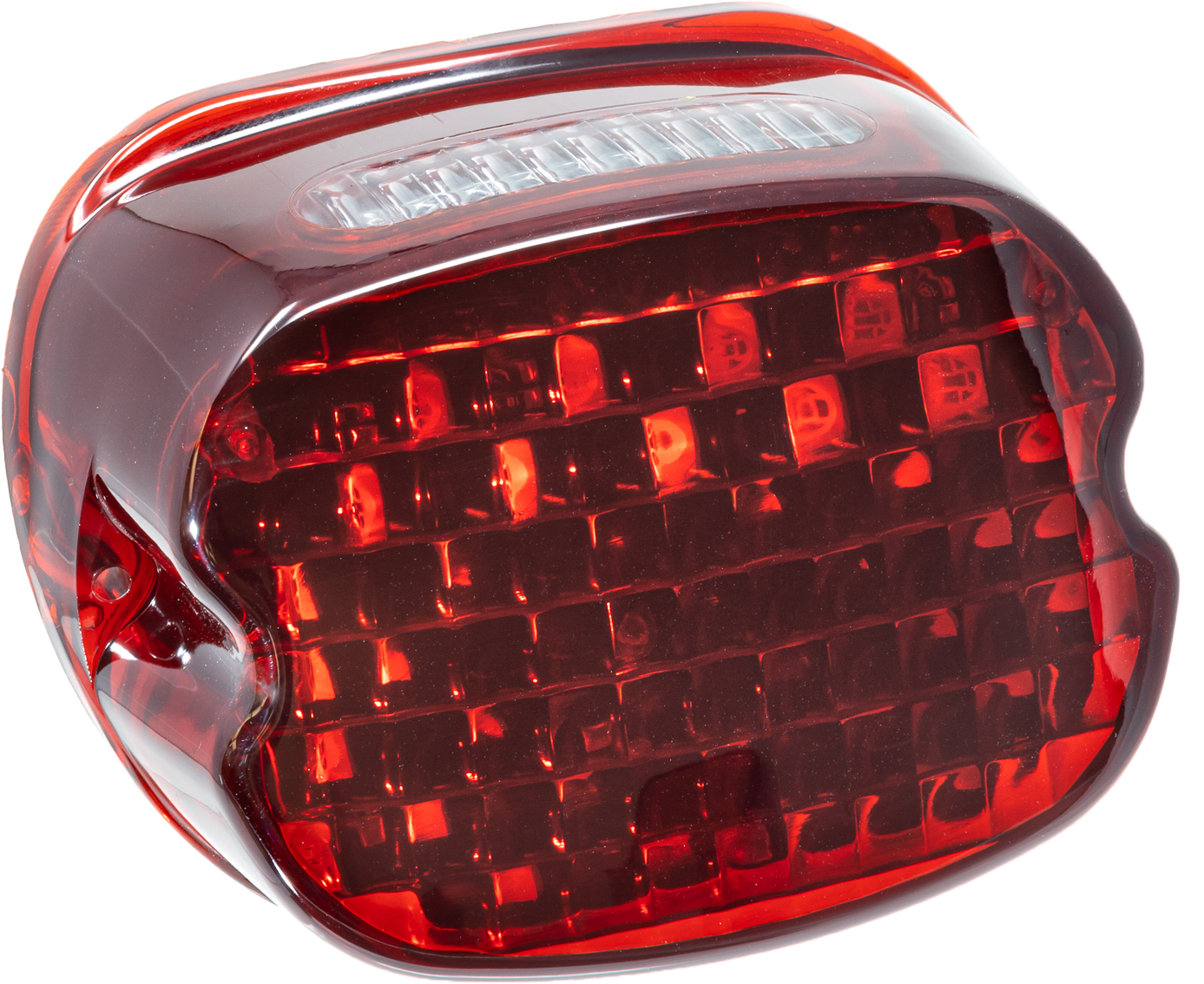 SLANTBACK LED TAILIGHT RED LENSE