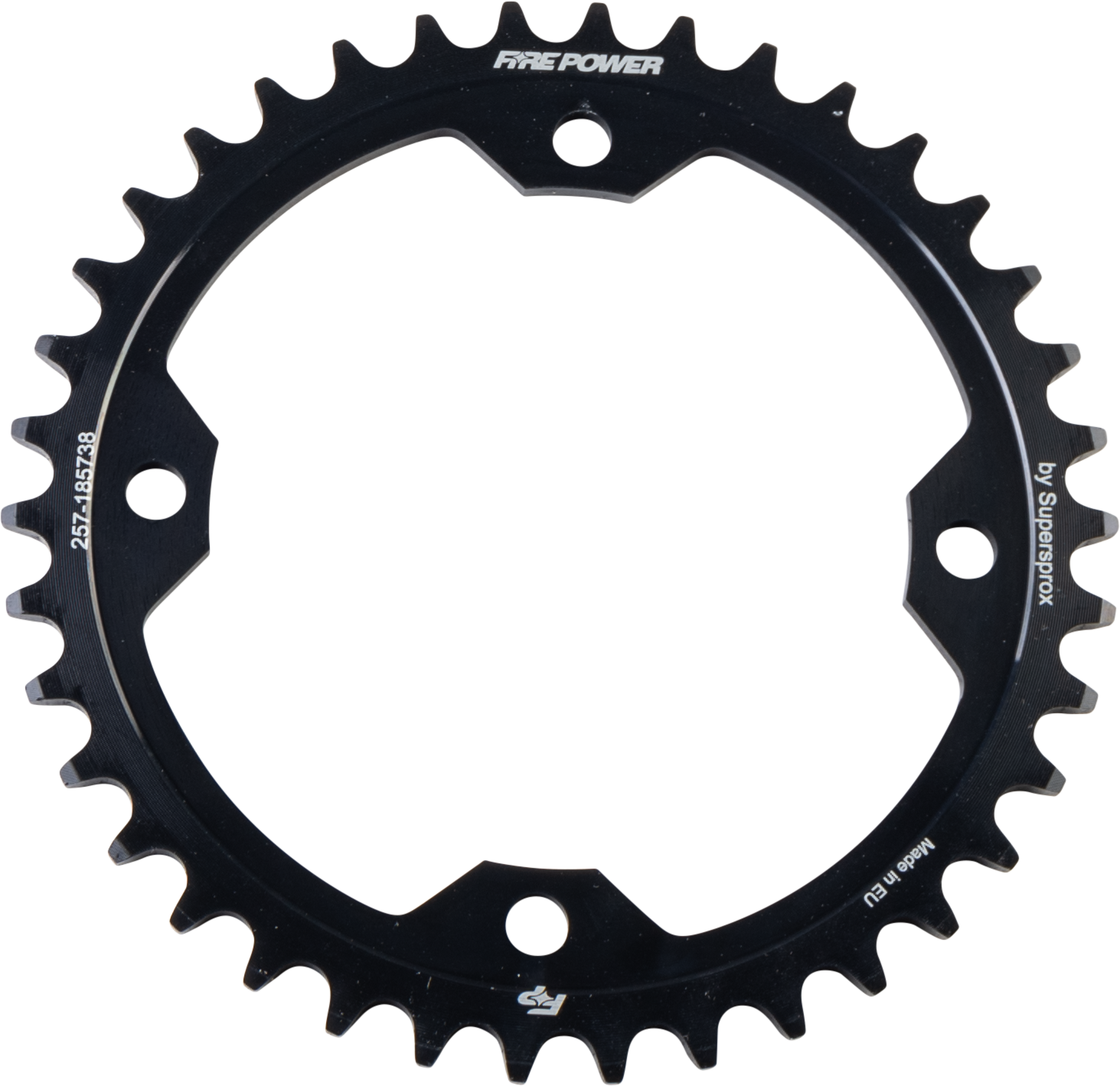 REAR SPROCKET STEEL 38T BLK