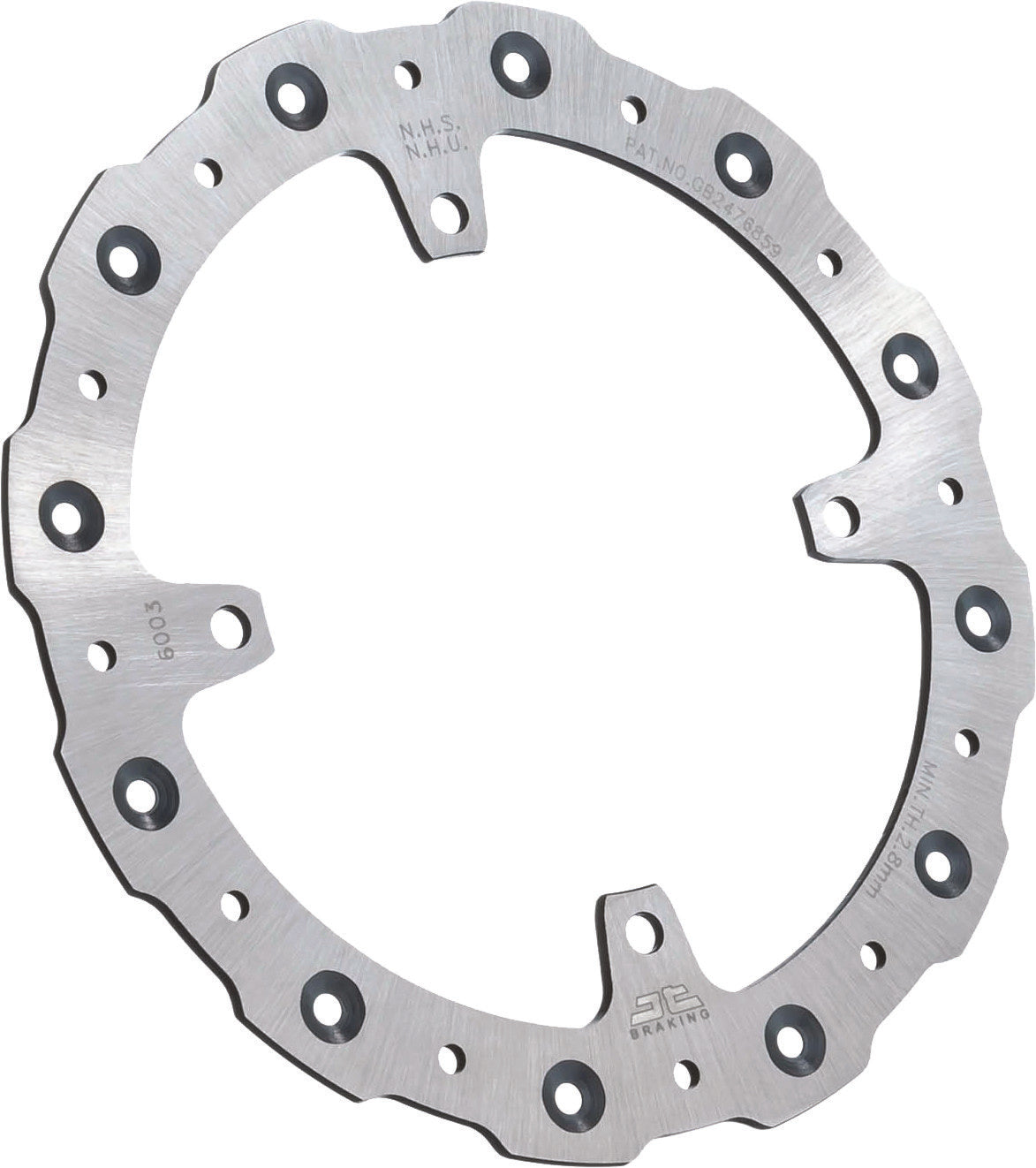 FRONT BRAKE ROTOR SS SELF CLEANING KTM/HUS