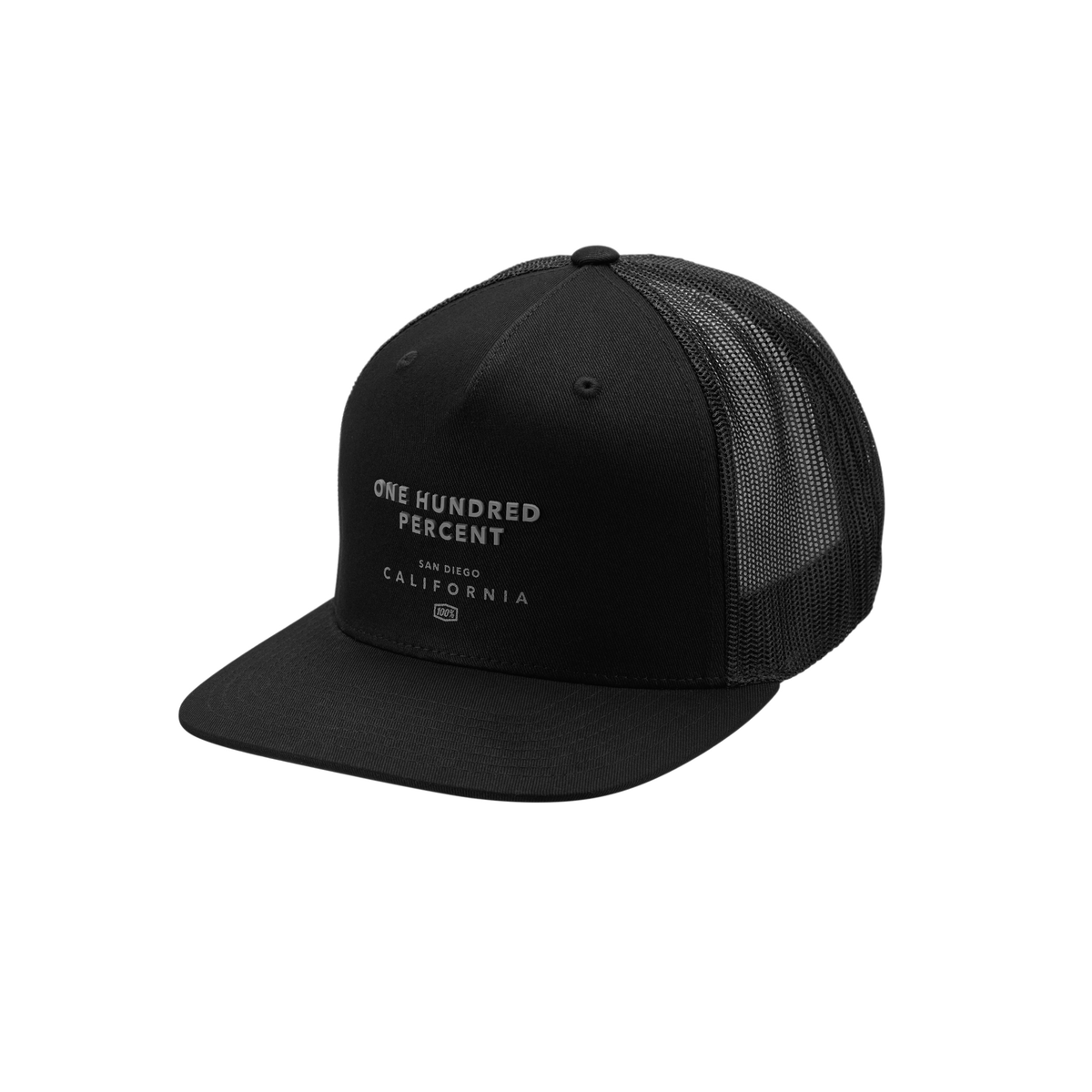 MACK AJ FIT TRUCKER CAP BLACK