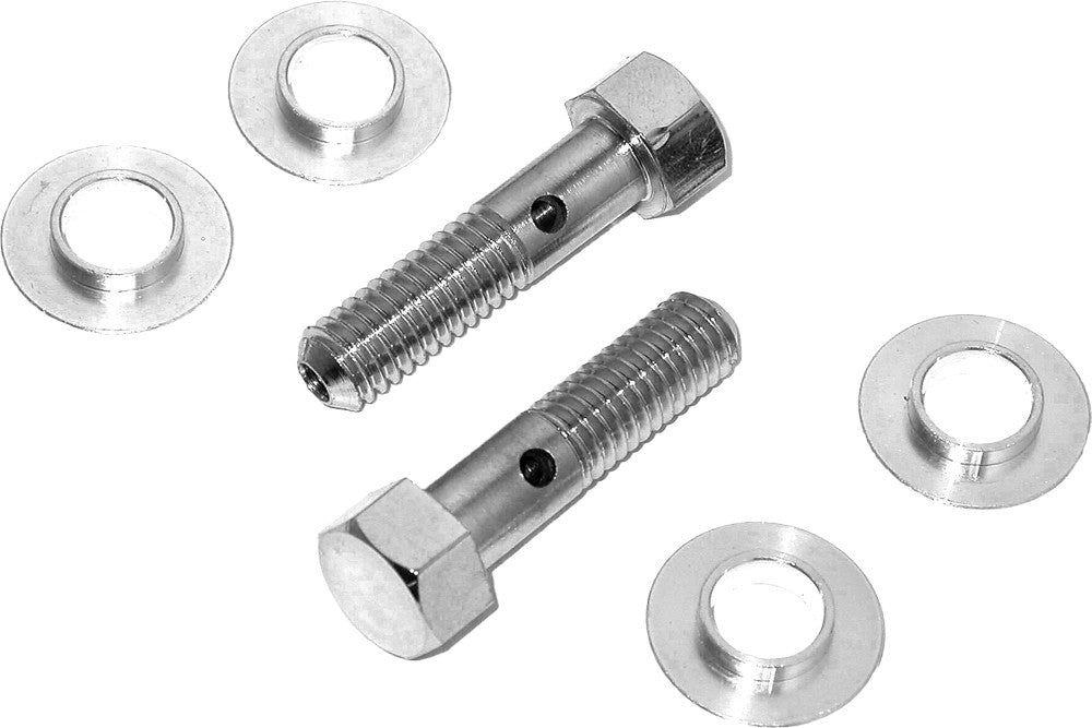 BREATHER BOLTS CHROME PAIR TWIN CAM