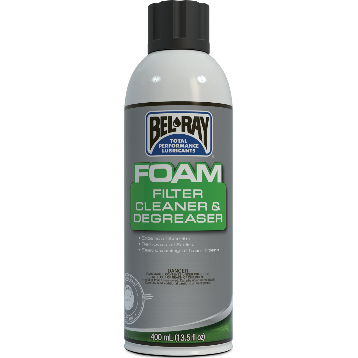 FOAM FILTER CLEANR & DEGREASER 400ML (12/CASE SOLD EA)