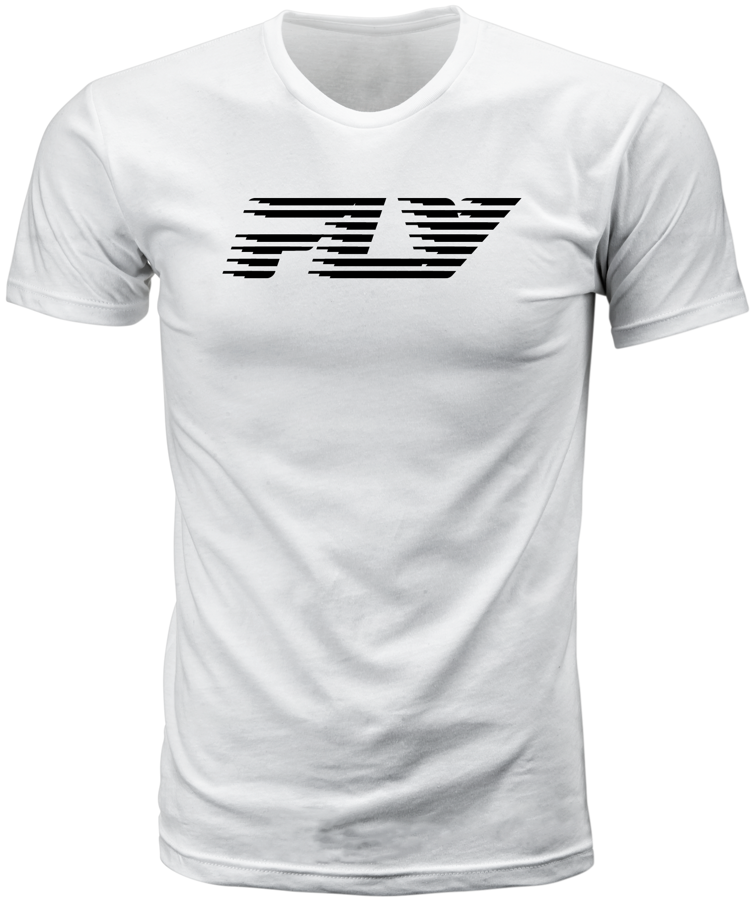 FLY FAST TEE WHITE SM