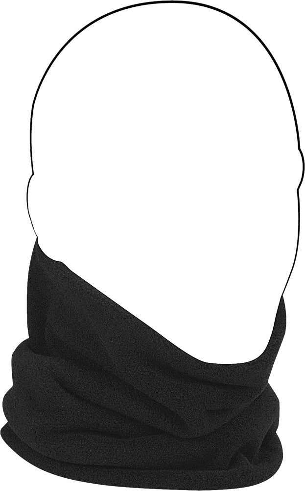 NECK WARMER MICROFLEECE BLACK #26-4090