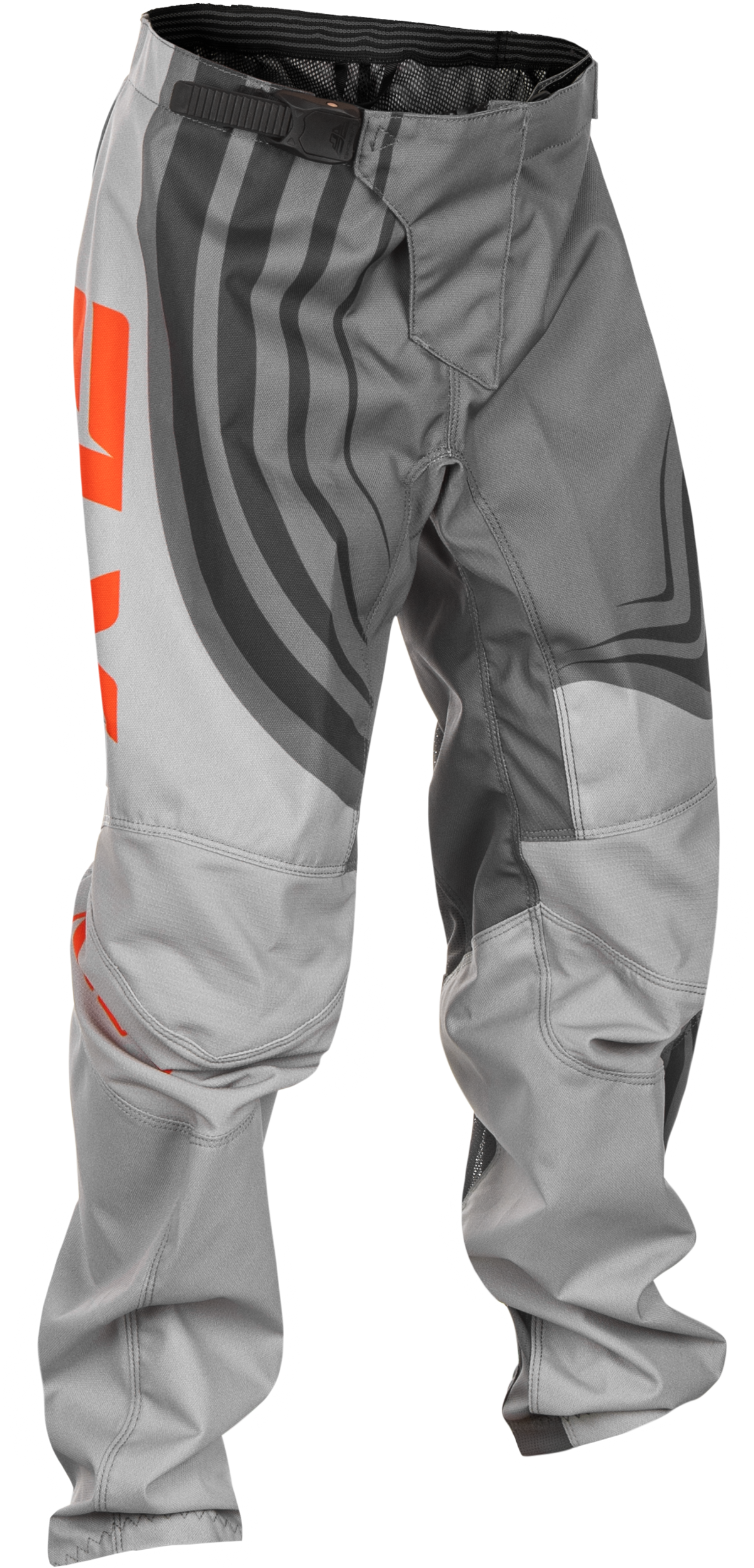 YOUTH F-16 PANTS GREY/ORANGE SZ 18
