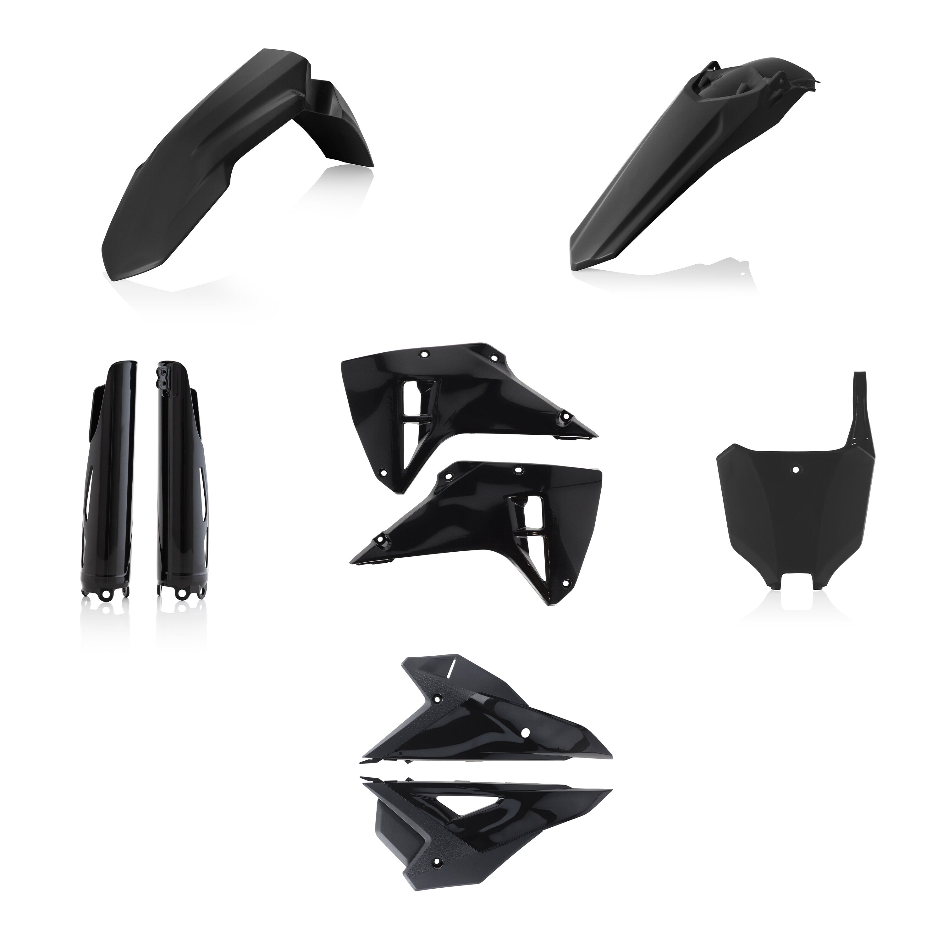 PLASTIC KIT- FULL HON BLACK