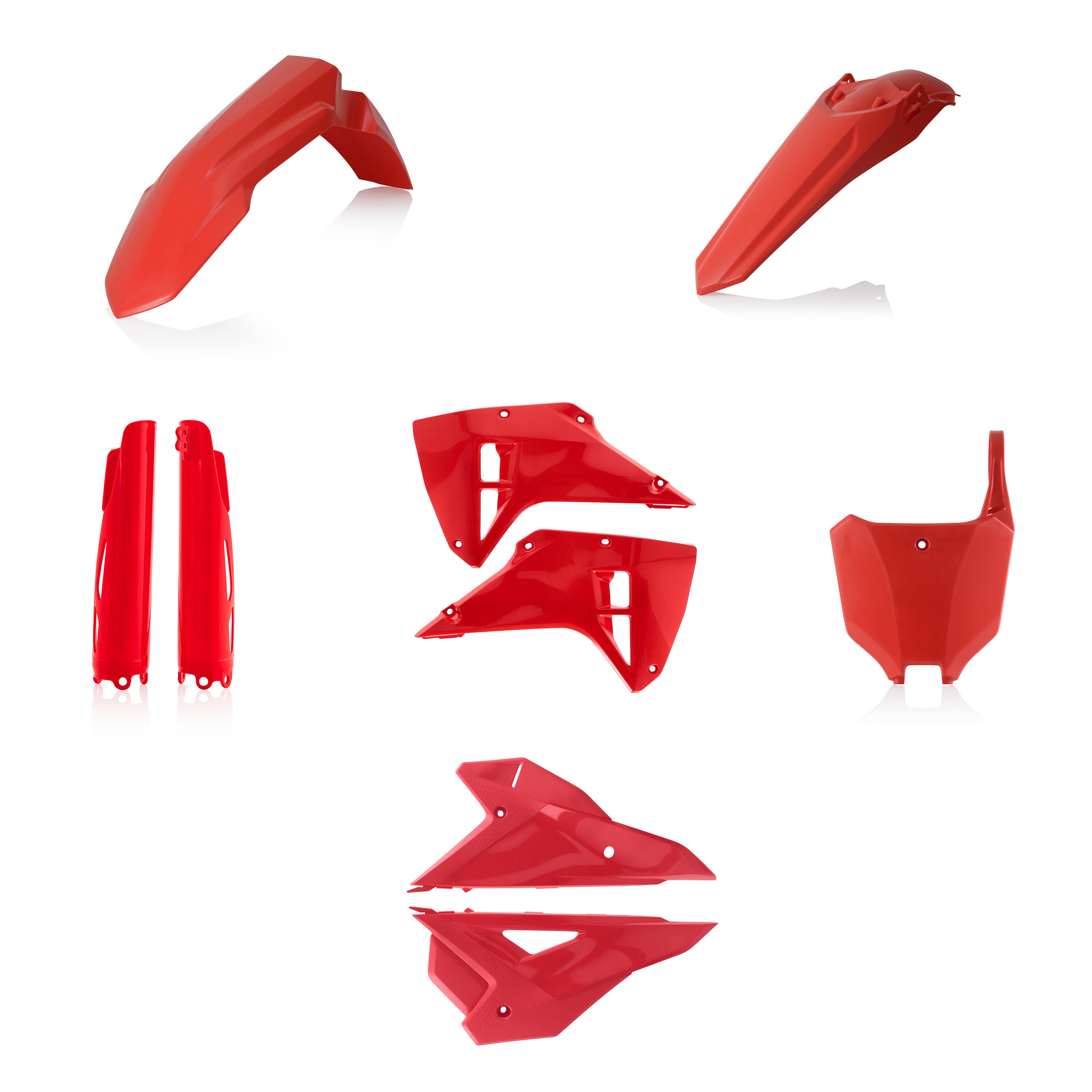 PLASTIC KIT- FULL HON RED