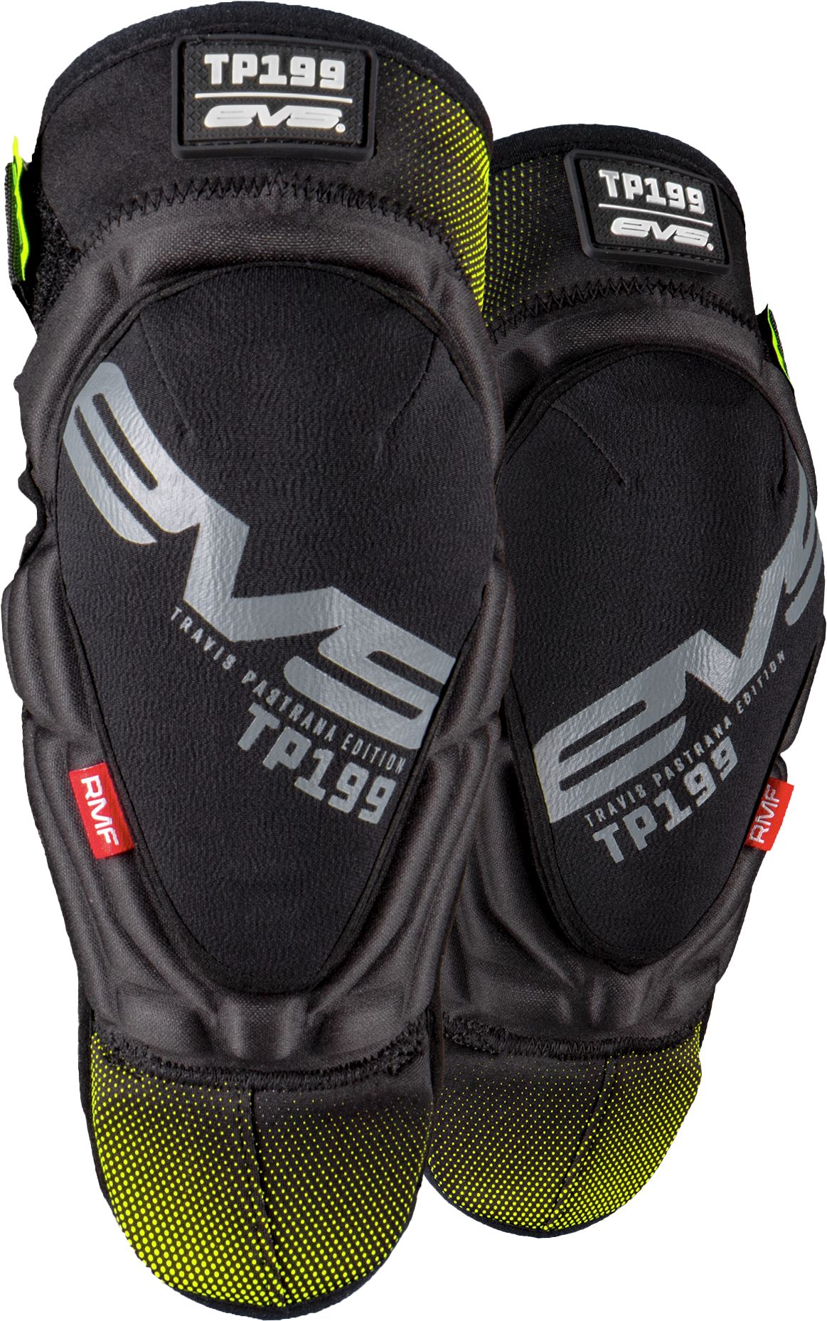 TP199 KNEE/SHIN GUARD BLACK/HI-VIS YTH