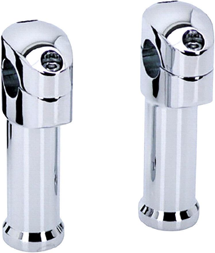 RISER KIT FOR 1.25" DIA 5" TALL CHROME