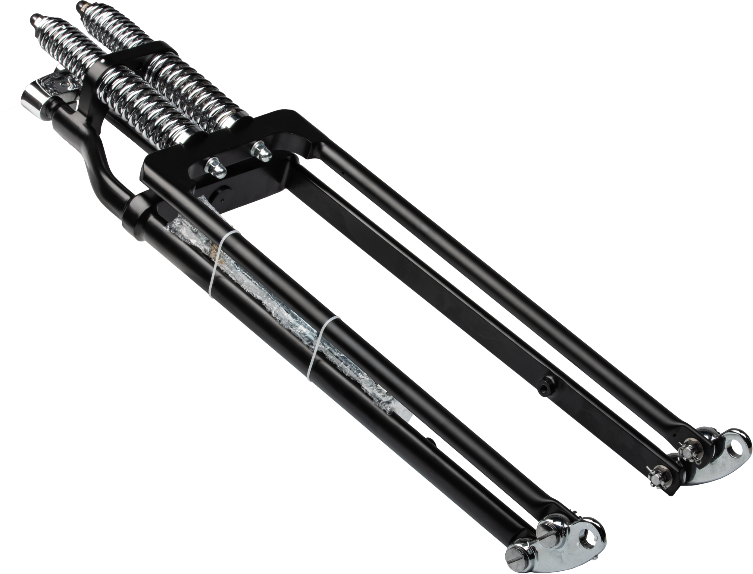 SPRINGER FORK TAPERED LEG +2 BLACK