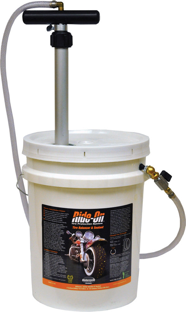 TPS TIRE BALANCER AND SEALANT 5GAL PAIL PUMP