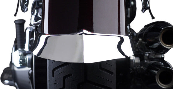 REAR FENDER REAR TIP CHROME