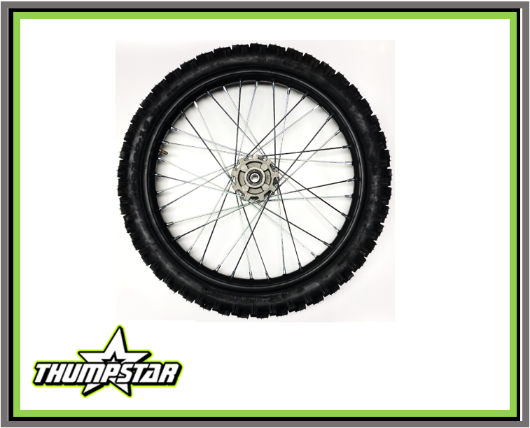 1007 19" Front Wheel & Tire Assembly