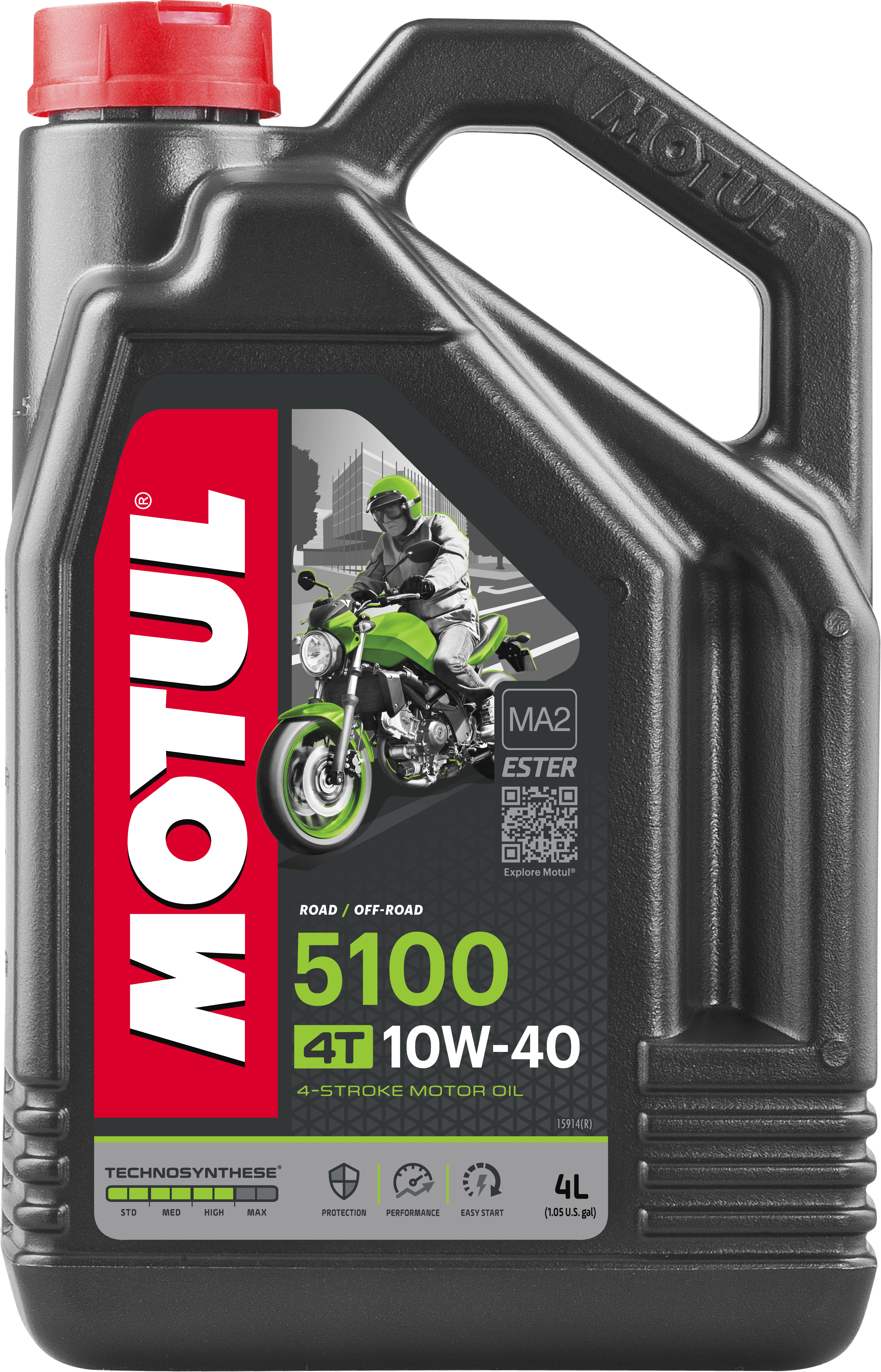 5100 ESTER/SYN ENGINE OIL 10W40 4L 4/CASE