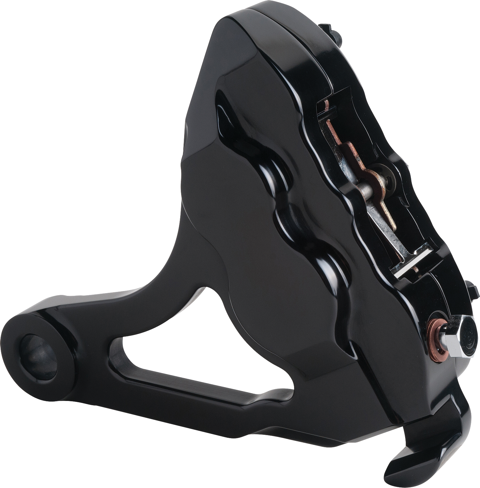 4 PIST REAR CALIPER ASSM BLACK ST 08-17
