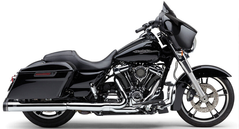 4" GROOVE TIP SLIP-ON CHROME FLH/FLT 17-22