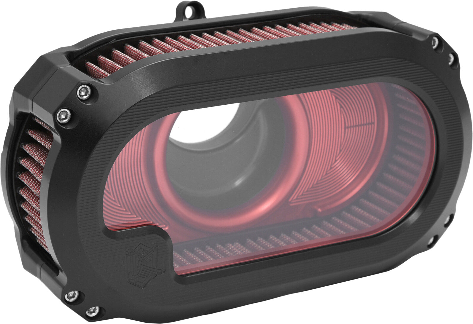 NL AIR CLEANER W/GLASS BLKW/RED CVO `23 RG FLHX `24